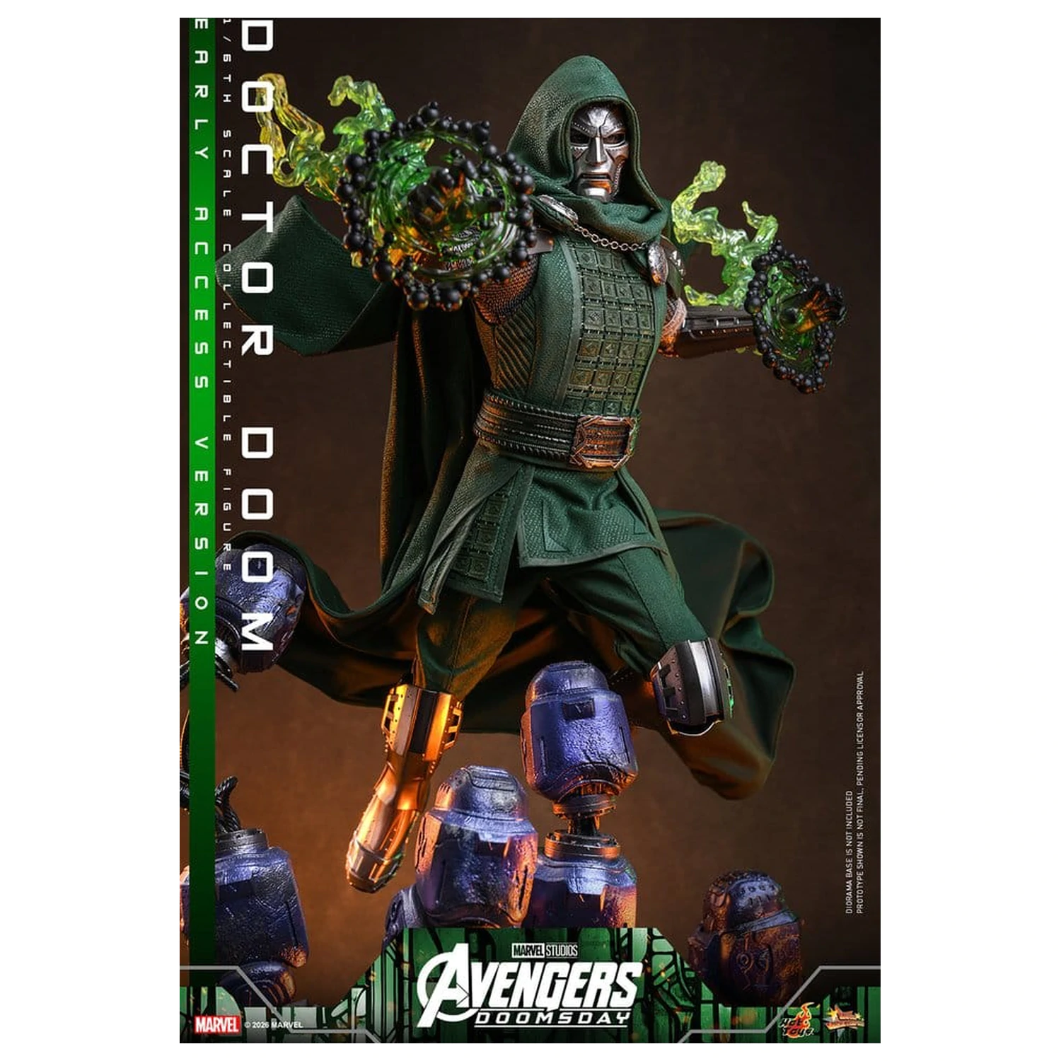 Avengers: Doomsday Movie Masterpiece akciófigura 1/6 Doctor Doom 31 cm termékfotó