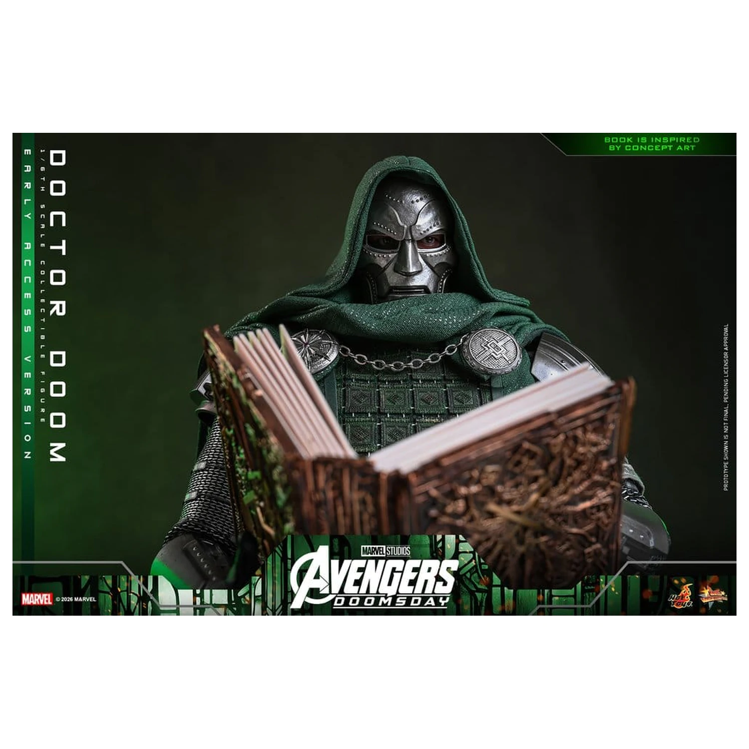 Avengers: Doomsday Movie Masterpiece akciófigura 1/6 Doctor Doom 31 cm termékfotó
