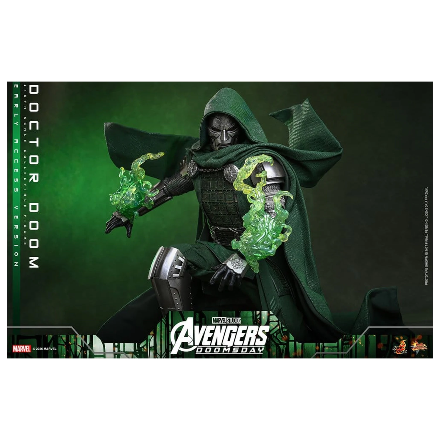 Avengers: Doomsday Movie Masterpiece akciófigura 1/6 Doctor Doom 31 cm termékfotó
