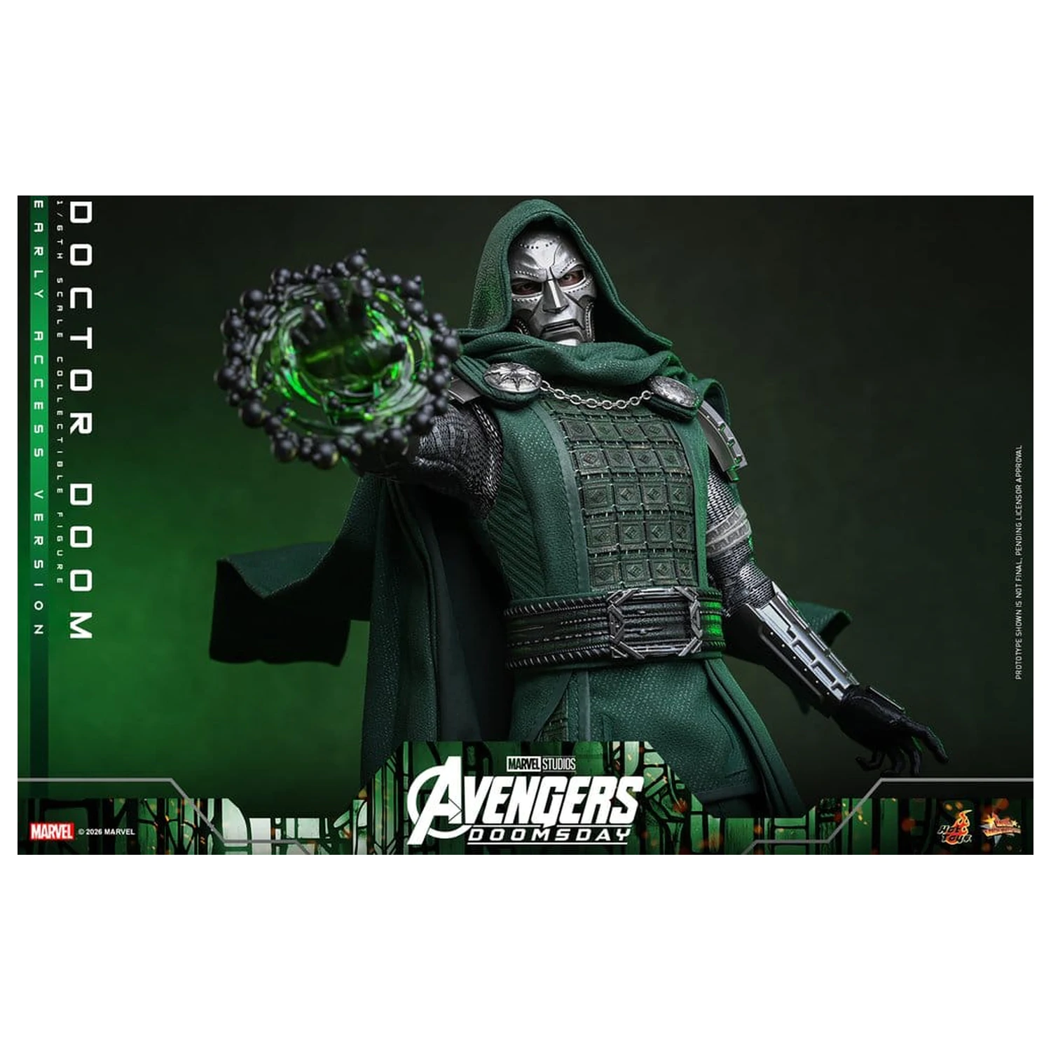 Avengers: Doomsday Movie Masterpiece akciófigura 1/6 Doctor Doom 31 cm termékfotó