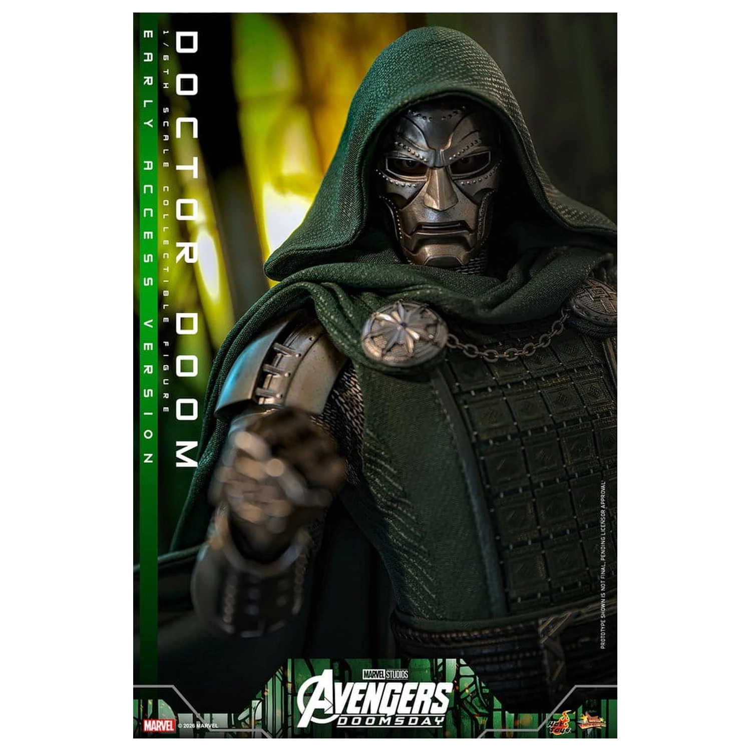 Avengers: Doomsday Movie Masterpiece akciófigura 1/6 Doctor Doom 31 cm termékfotó