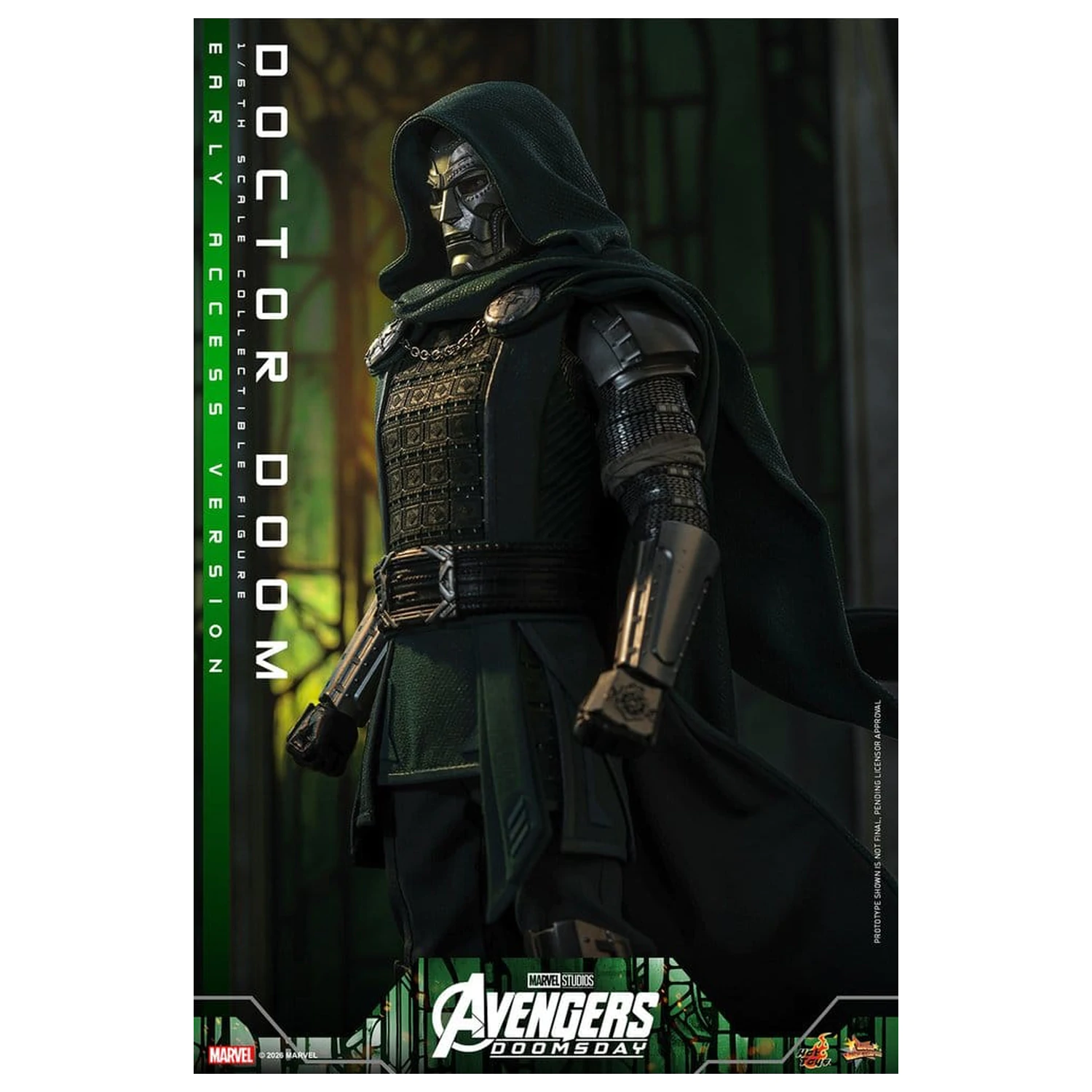 Avengers: Doomsday Movie Masterpiece akciófigura 1/6 Doctor Doom 31 cm termékfotó
