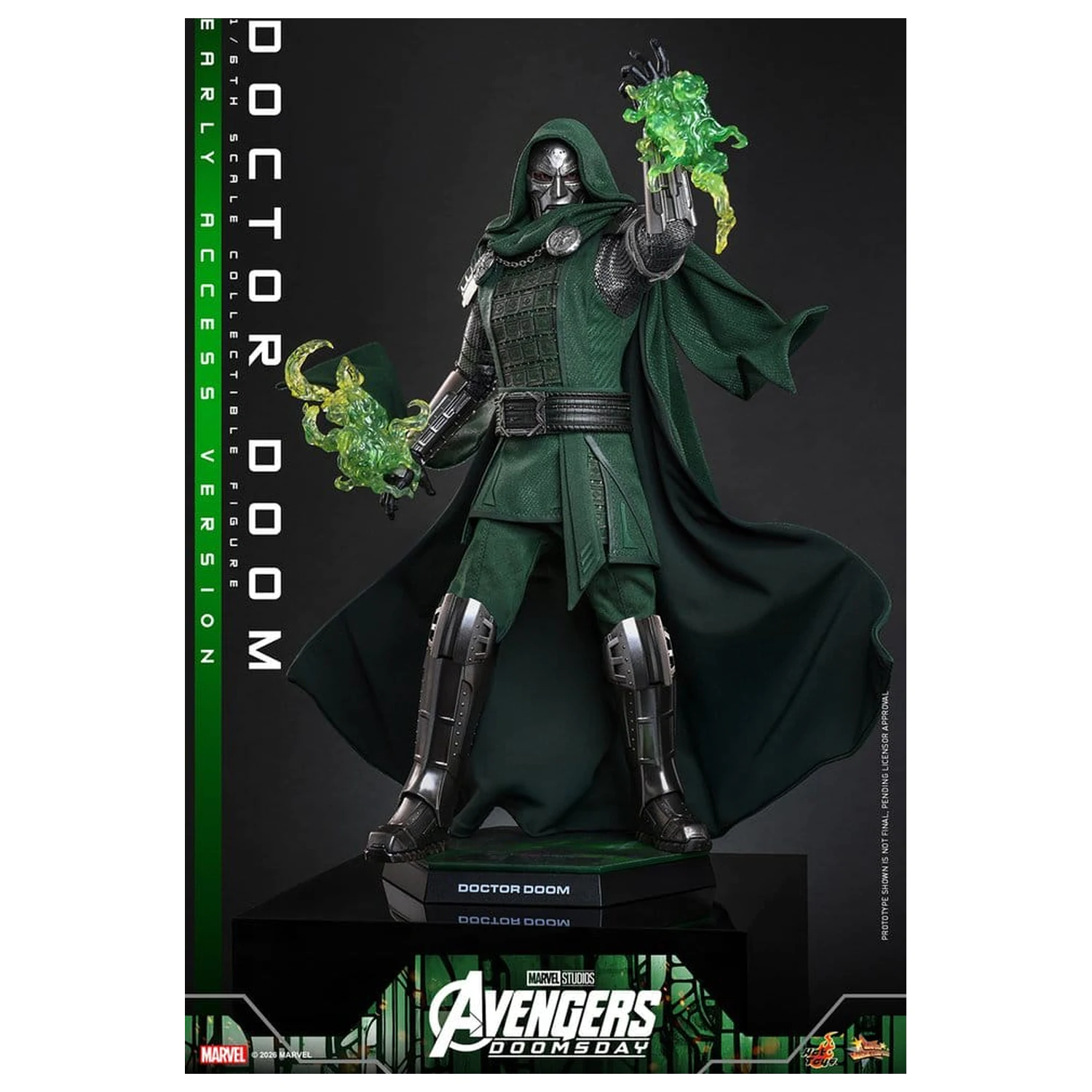 Avengers: Doomsday Movie Masterpiece akciófigura 1/6 Doctor Doom 31 cm termékfotó