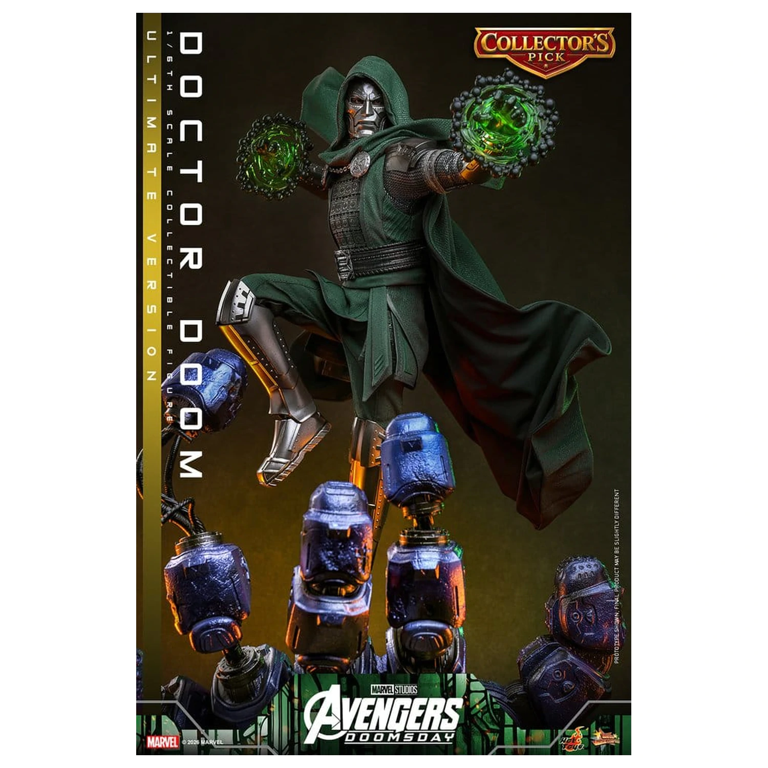 Avengers: Doomsday Movie Masterpiece akciófigura 1/6 Doctor Doom (Ultimate Version) 31 cm termékfotó