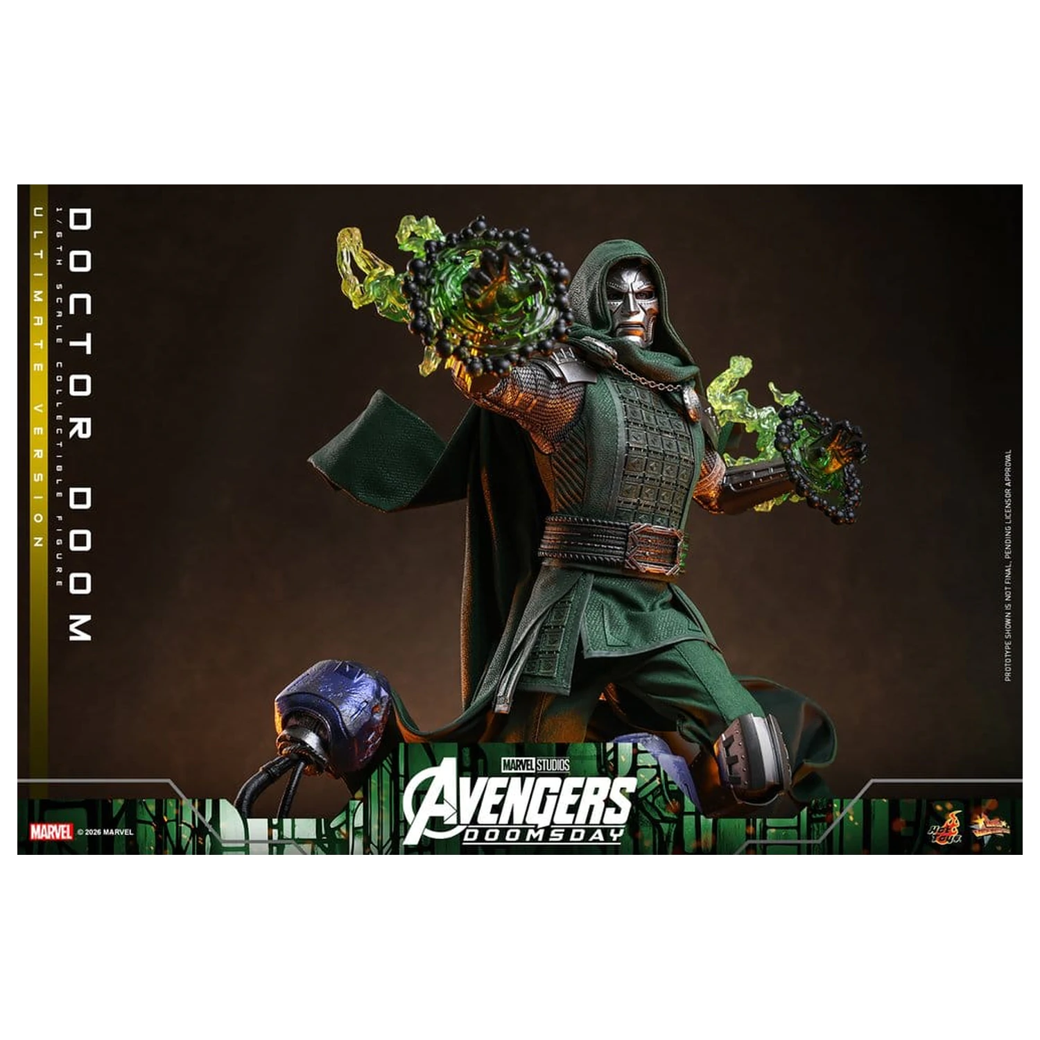 Avengers: Doomsday Movie Masterpiece akciófigura 1/6 Doctor Doom (Ultimate Version) 31 cm termékfotó