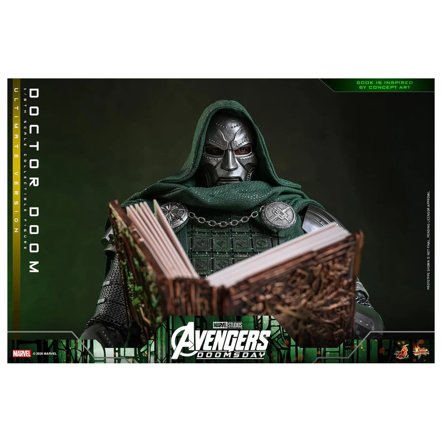 Avengers: Doomsday Movie Masterpiece akciófigura 1/6 Doctor Doom (Ultimate Version) 31 cm termékfotó