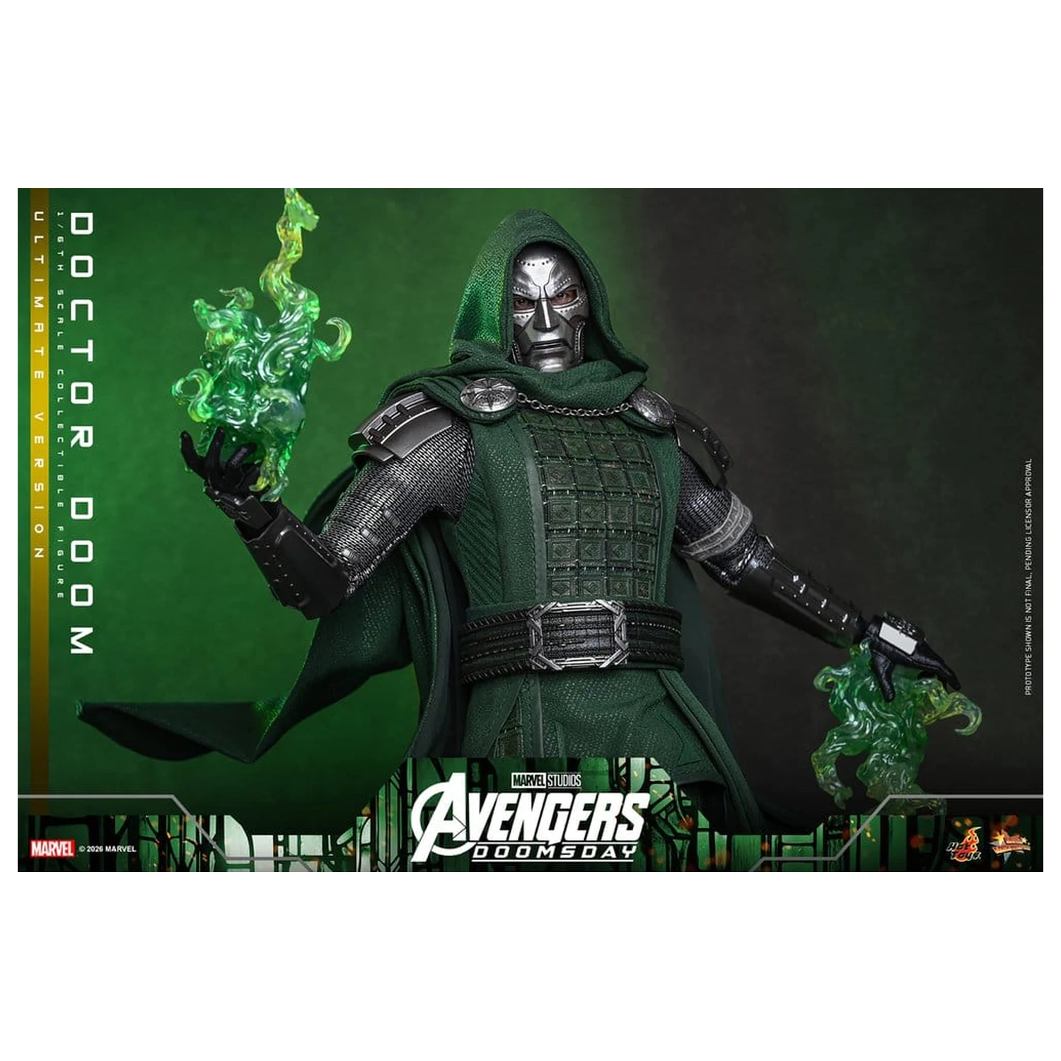 Avengers: Doomsday Movie Masterpiece akciófigura 1/6 Doctor Doom (Ultimate Version) 31 cm termékfotó