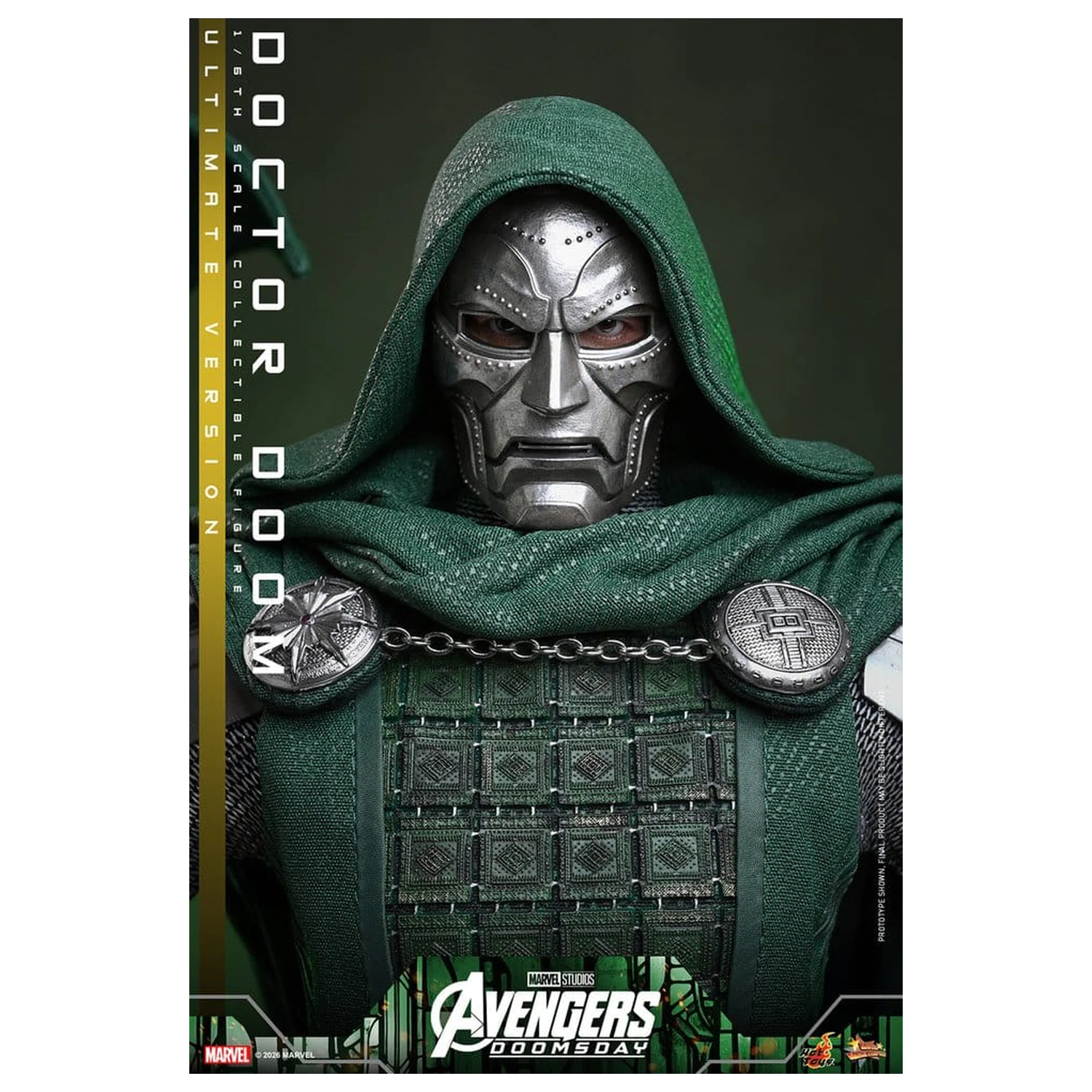 Avengers: Doomsday Movie Masterpiece akciófigura 1/6 Doctor Doom (Ultimate Version) 31 cm termékfotó