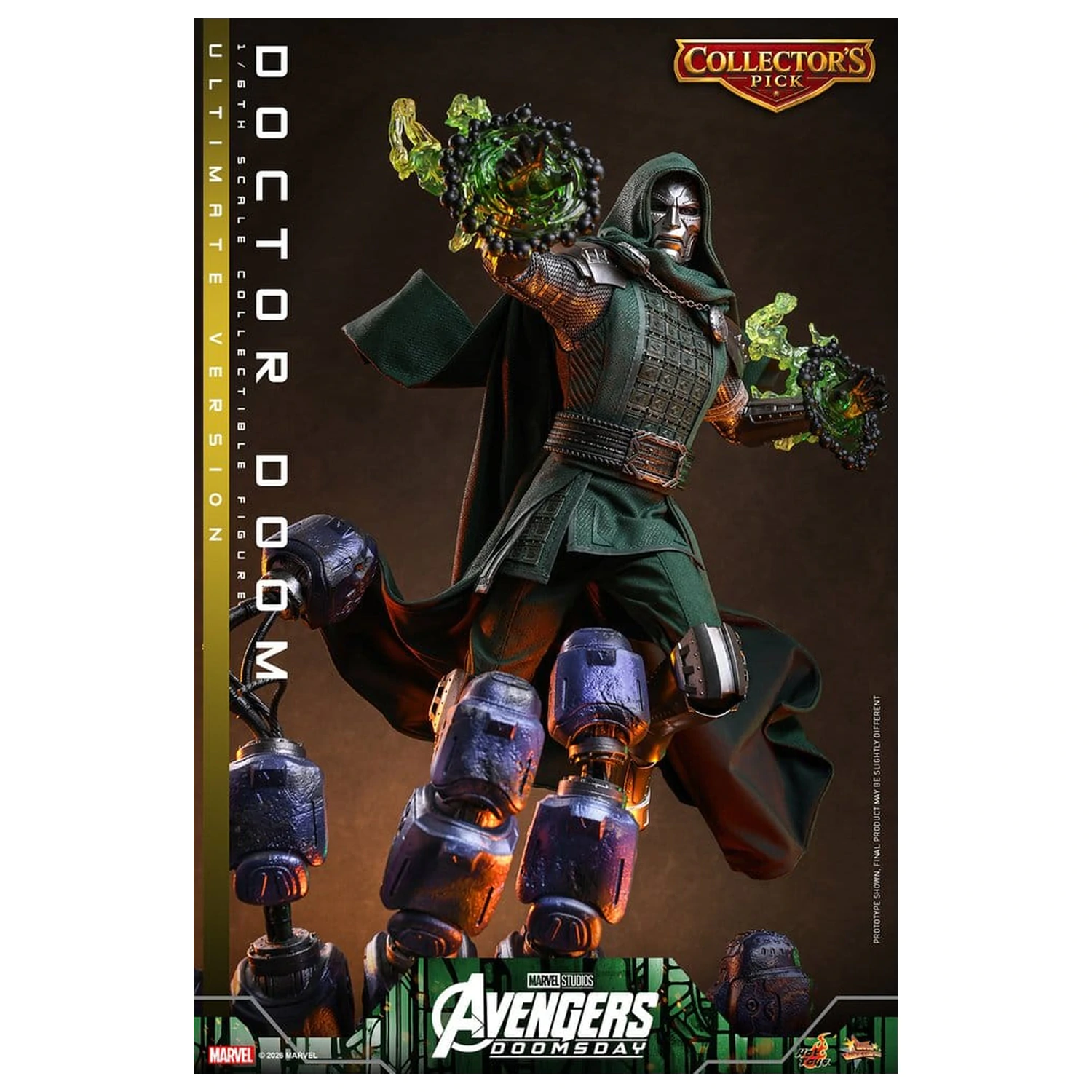 Avengers: Doomsday Movie Masterpiece akciófigura 1/6 Doctor Doom (Ultimate Version) 31 cm termékfotó