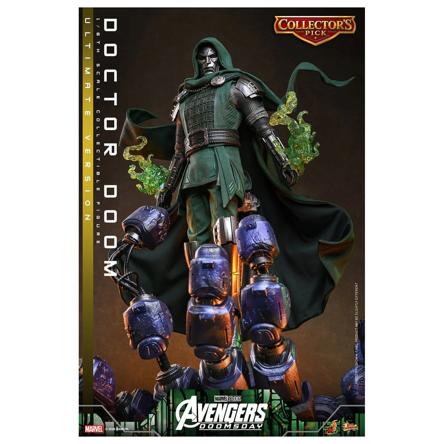 Avengers: Doomsday Movie Masterpiece akciófigura 1/6 Doctor Doom (Ultimate Version) 31 cm termékfotó