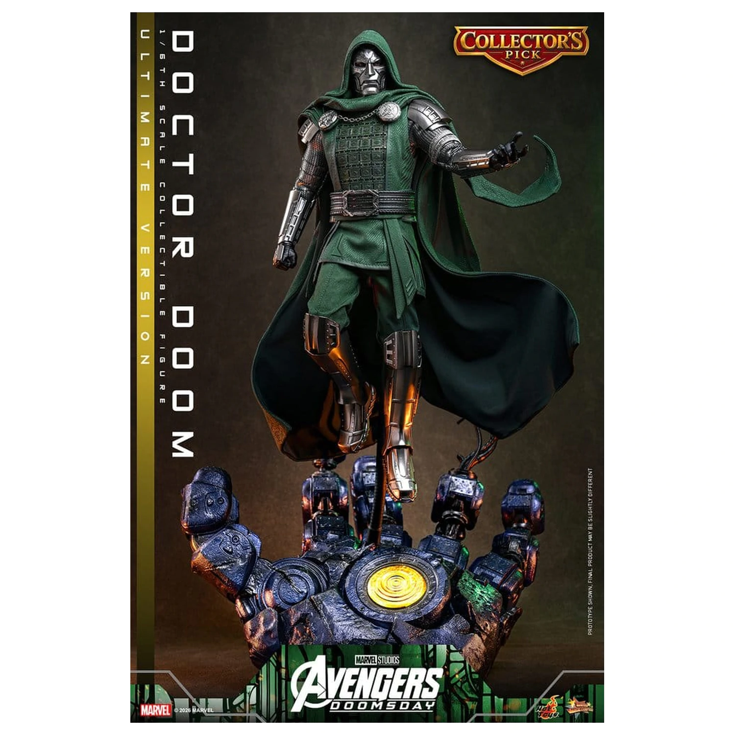 Avengers: Doomsday Movie Masterpiece akciófigura 1/6 Doctor Doom (Ultimate Version) 31 cm termékfotó