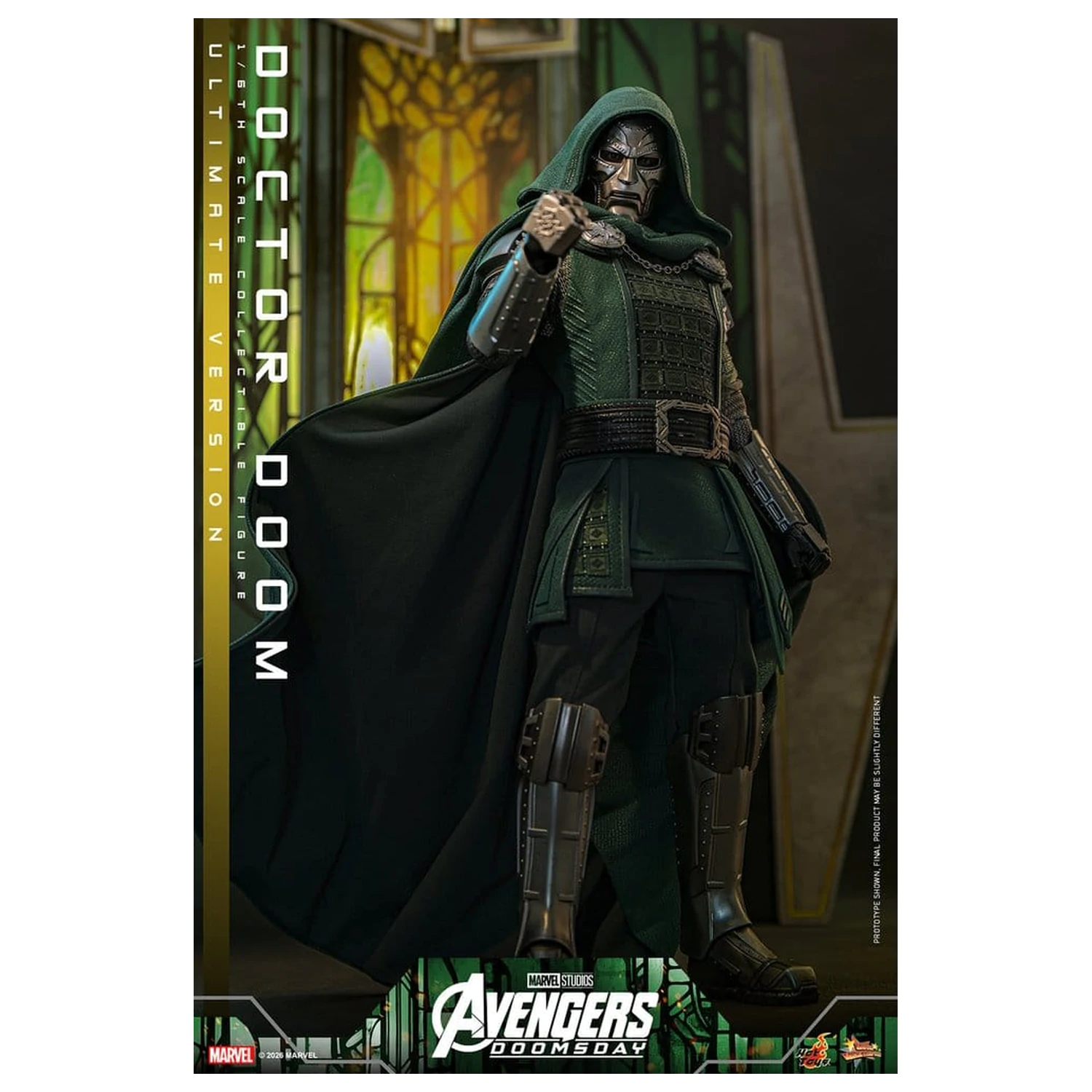 Avengers: Doomsday Movie Masterpiece akciófigura 1/6 Doctor Doom (Ultimate Version) 31 cm termékfotó