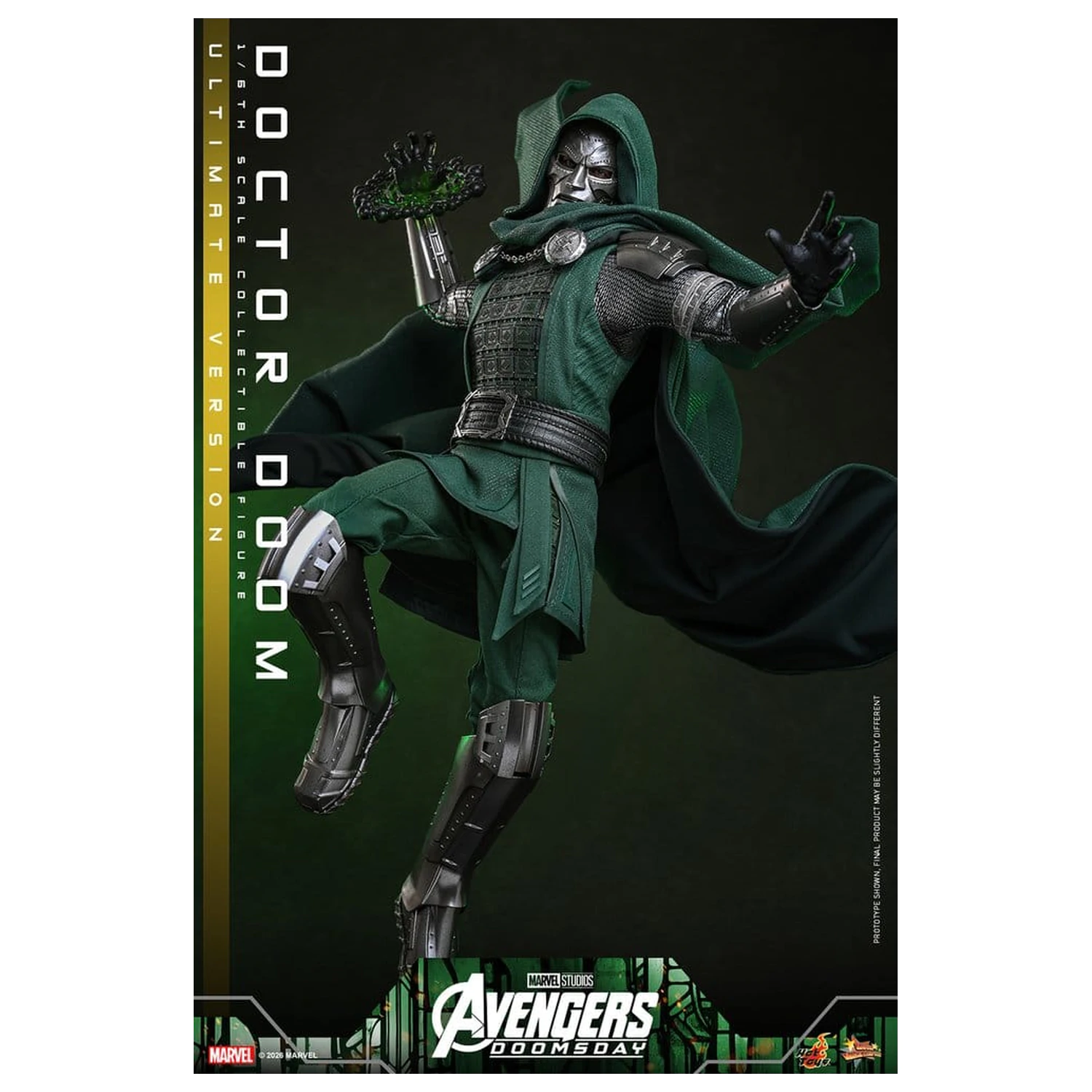Avengers: Doomsday Movie Masterpiece akciófigura 1/6 Doctor Doom (Ultimate Version) 31 cm termékfotó