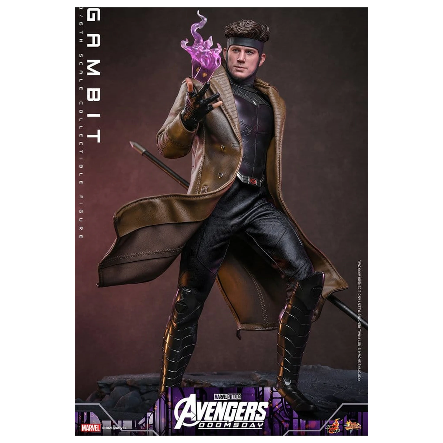 Avengers: Doomsday Movie Masterpiece akciófigura 1/6 Gambit 31 cm termékfotó