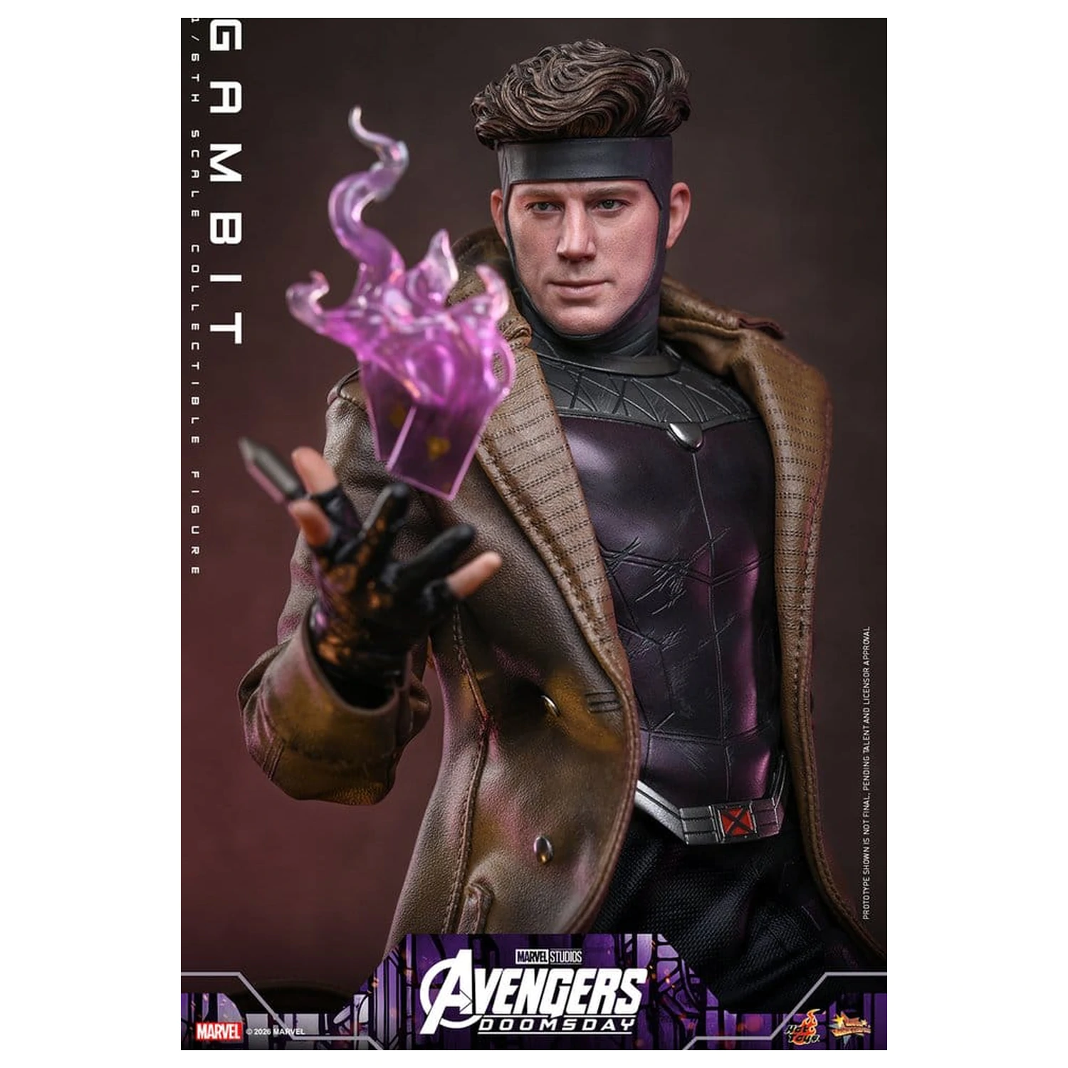 Avengers: Doomsday Movie Masterpiece akciófigura 1/6 Gambit 31 cm termékfotó