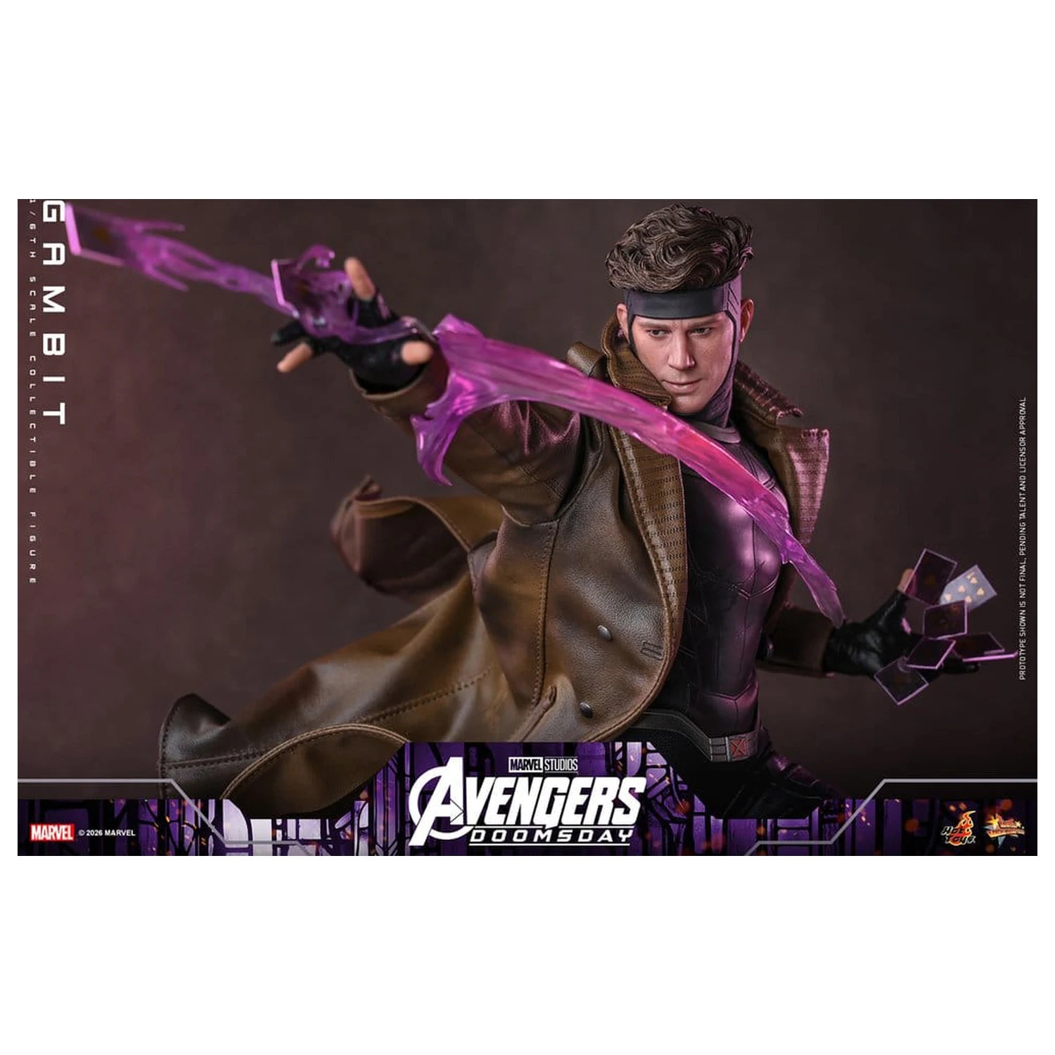 Avengers: Doomsday Movie Masterpiece akciófigura 1/6 Gambit 31 cm termékfotó