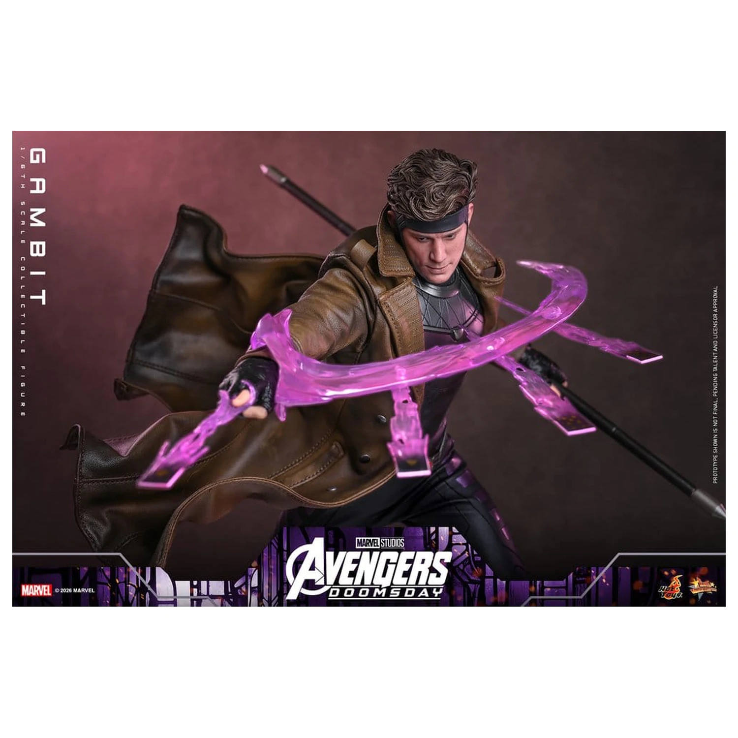 Avengers: Doomsday Movie Masterpiece akciófigura 1/6 Gambit 31 cm termékfotó