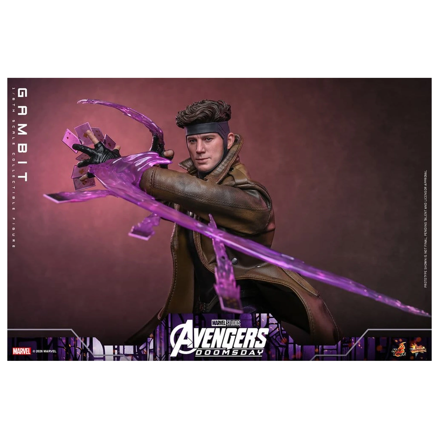 Avengers: Doomsday Movie Masterpiece akciófigura 1/6 Gambit 31 cm termékfotó