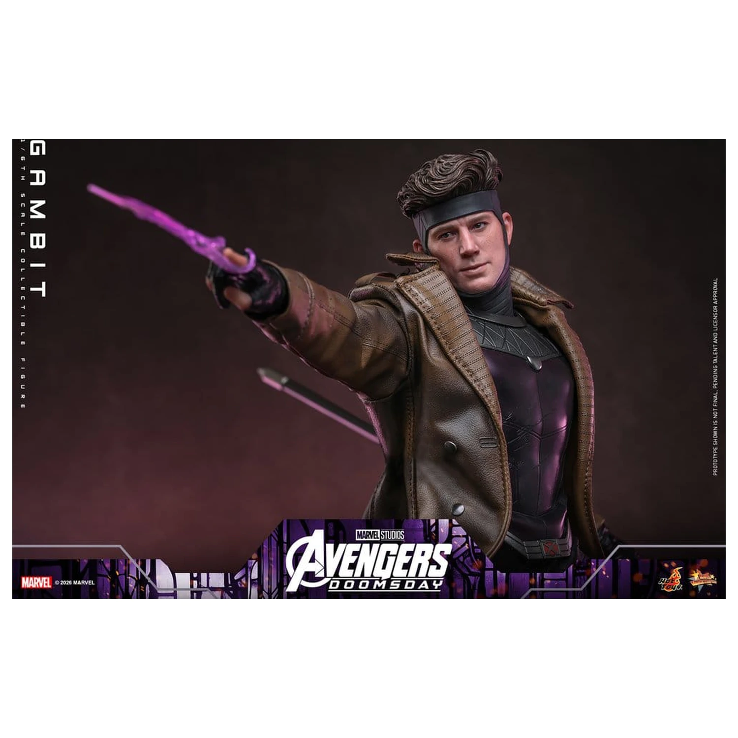 Avengers: Doomsday Movie Masterpiece akciófigura 1/6 Gambit 31 cm termékfotó