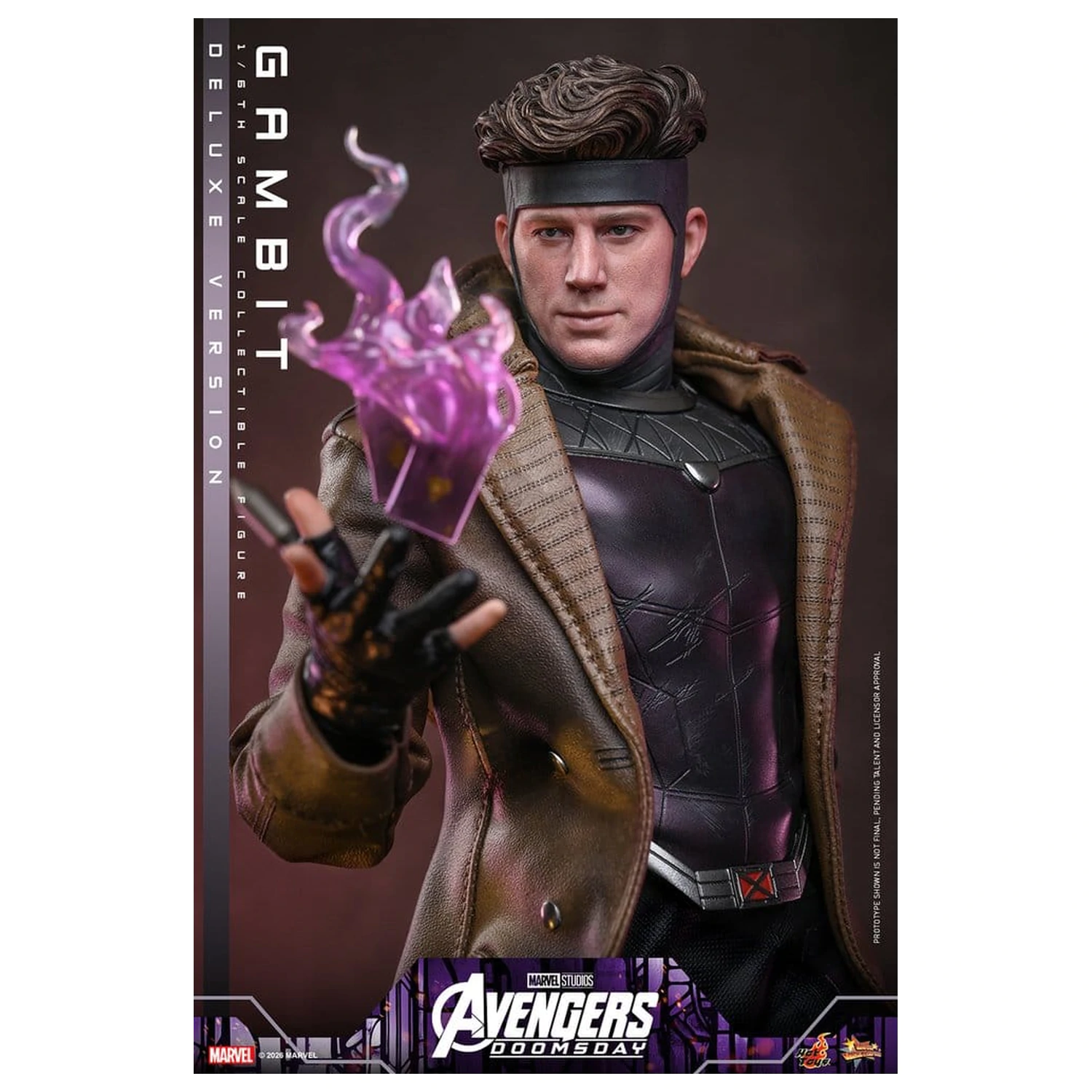 Avengers: Doomsday Movie Masterpiece akciófigura 1/6 Gambit (Deluxe Version) 31 cm termékfotó