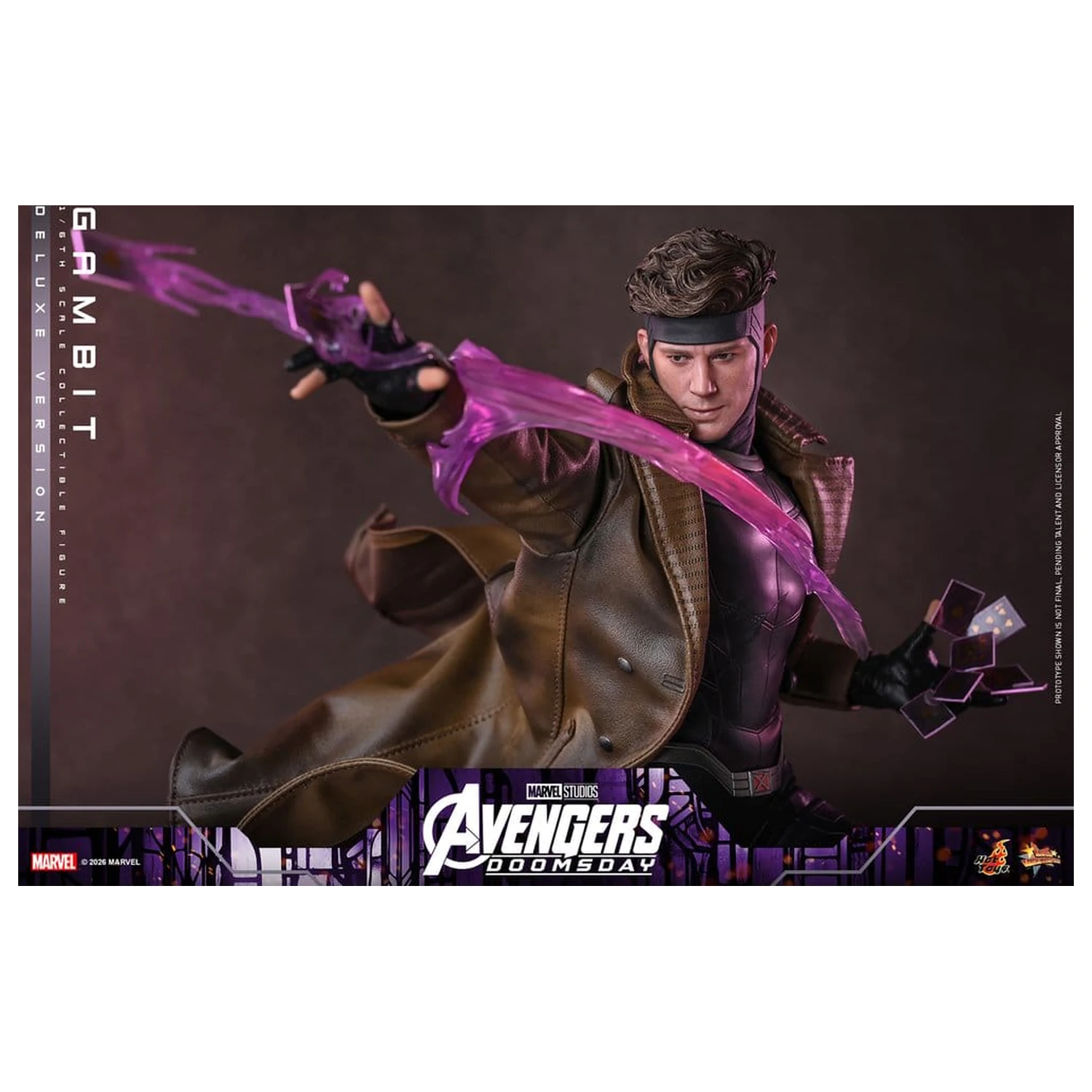 Avengers: Doomsday Movie Masterpiece akciófigura 1/6 Gambit (Deluxe Version) 31 cm termékfotó