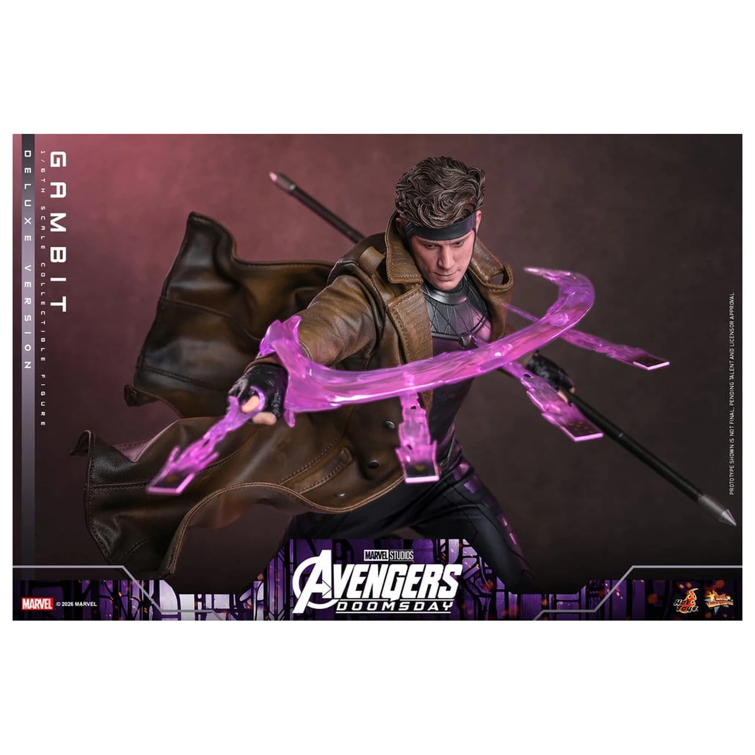 Avengers: Doomsday Movie Masterpiece akciófigura 1/6 Gambit (Deluxe Version) 31 cm termékfotó