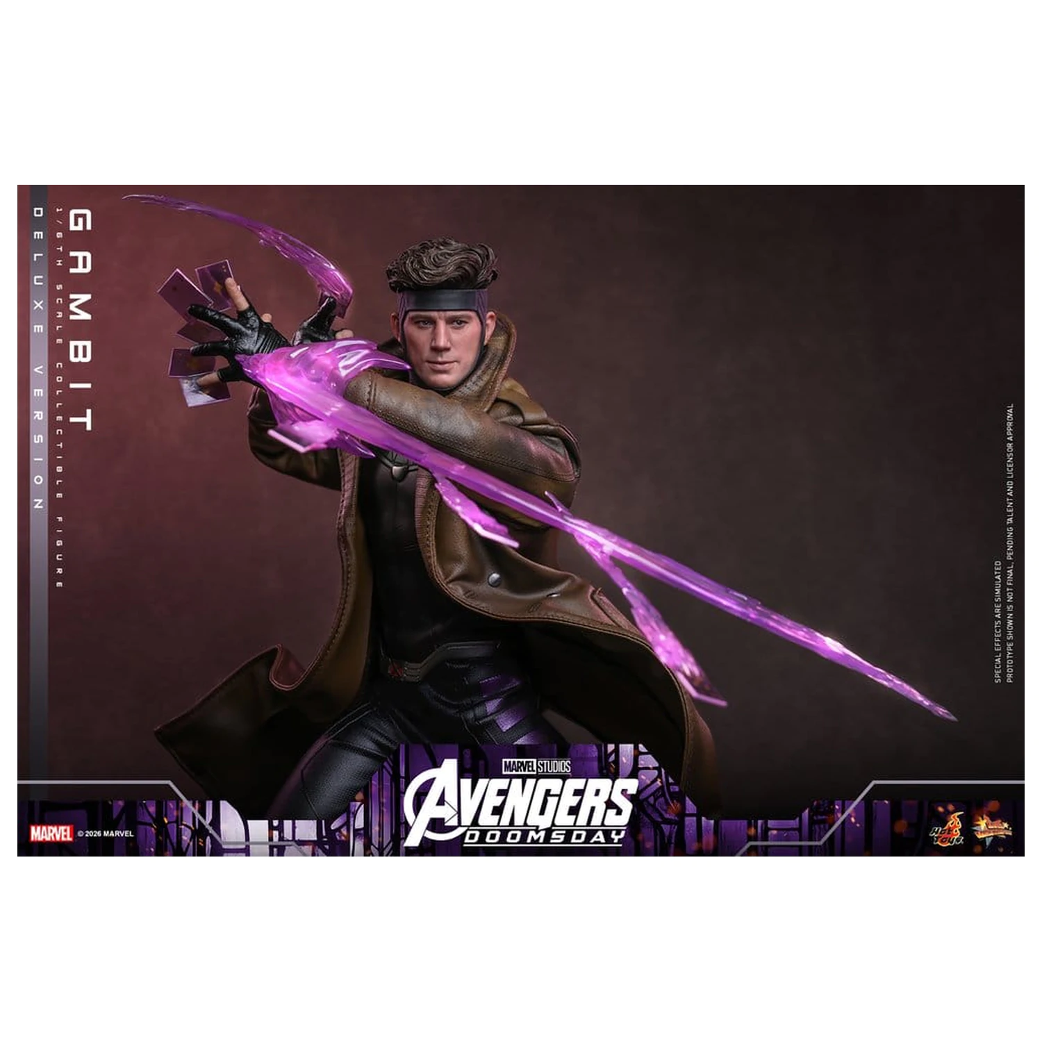 Avengers: Doomsday Movie Masterpiece akciófigura 1/6 Gambit (Deluxe Version) 31 cm termékfotó