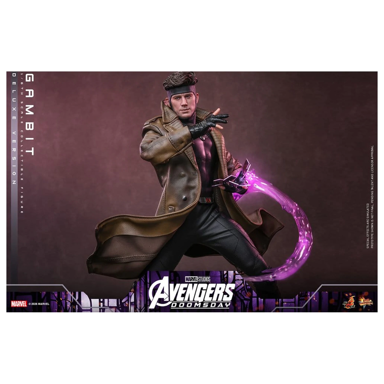 Avengers: Doomsday Movie Masterpiece akciófigura 1/6 Gambit (Deluxe Version) 31 cm termékfotó
