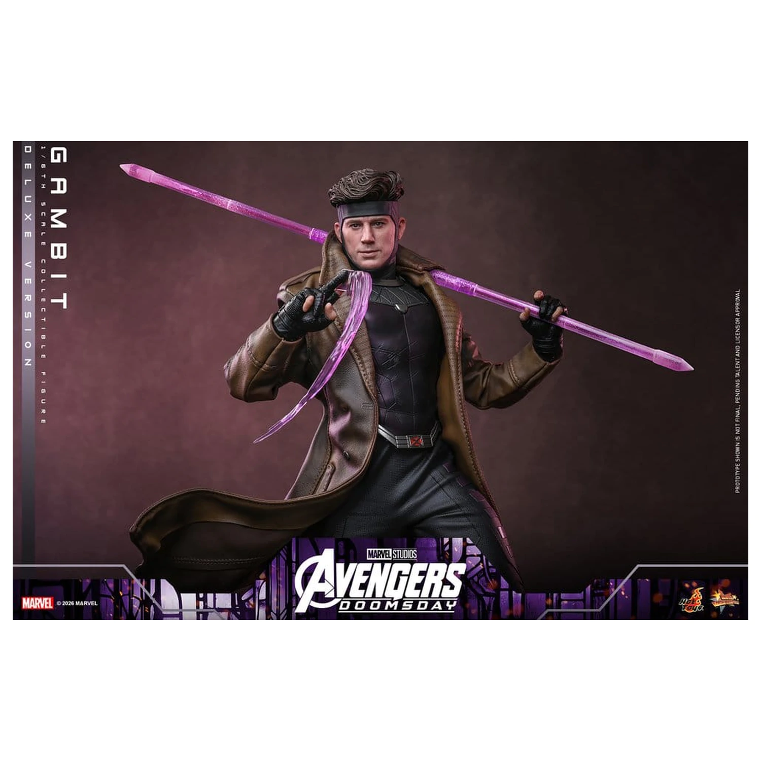 Avengers: Doomsday Movie Masterpiece akciófigura 1/6 Gambit (Deluxe Version) 31 cm termékfotó