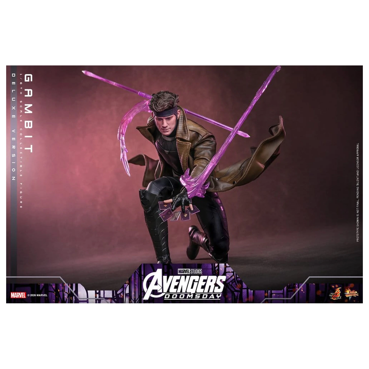 Avengers: Doomsday Movie Masterpiece akciófigura 1/6 Gambit (Deluxe Version) 31 cm termékfotó