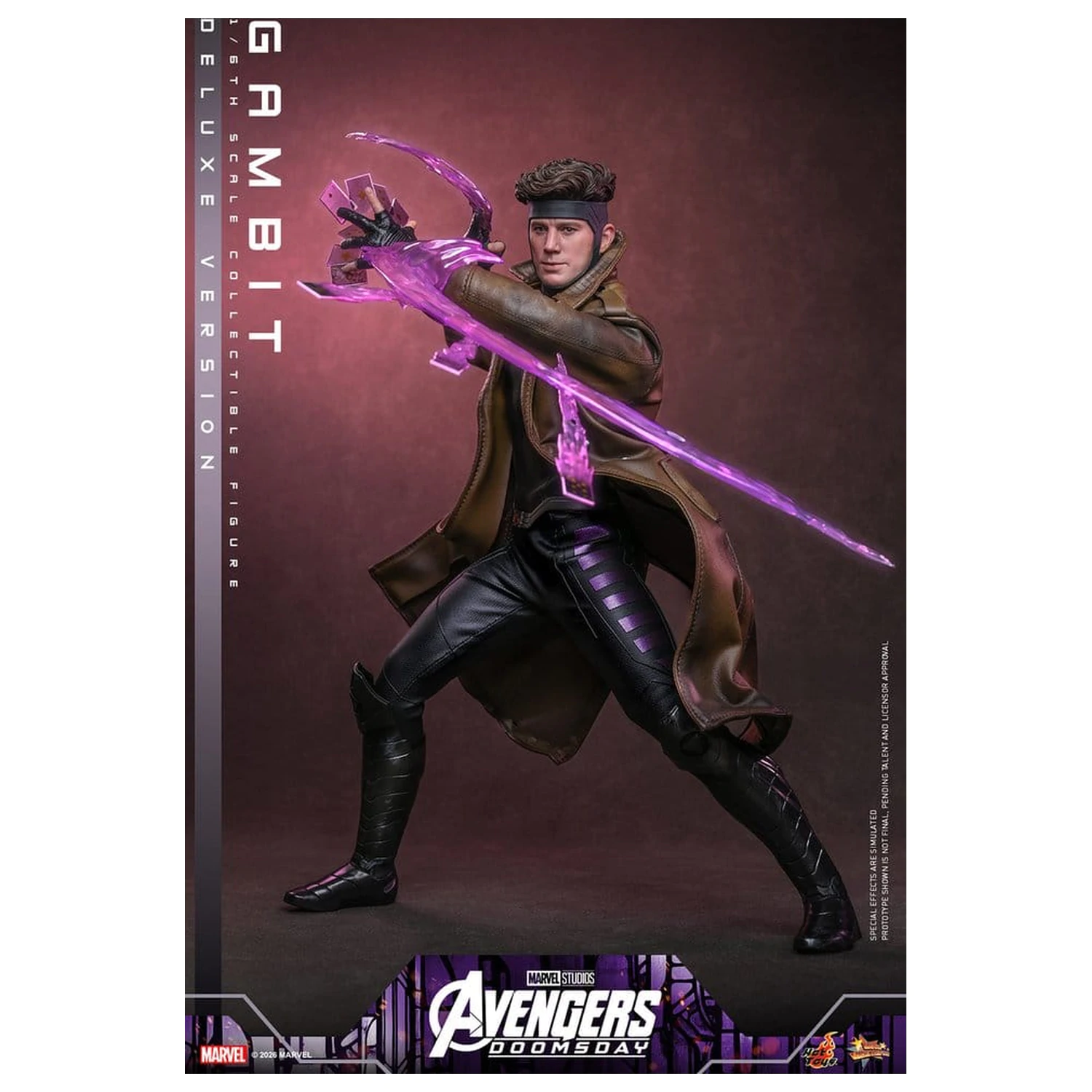 Avengers: Doomsday Movie Masterpiece akciófigura 1/6 Gambit (Deluxe Version) 31 cm termékfotó