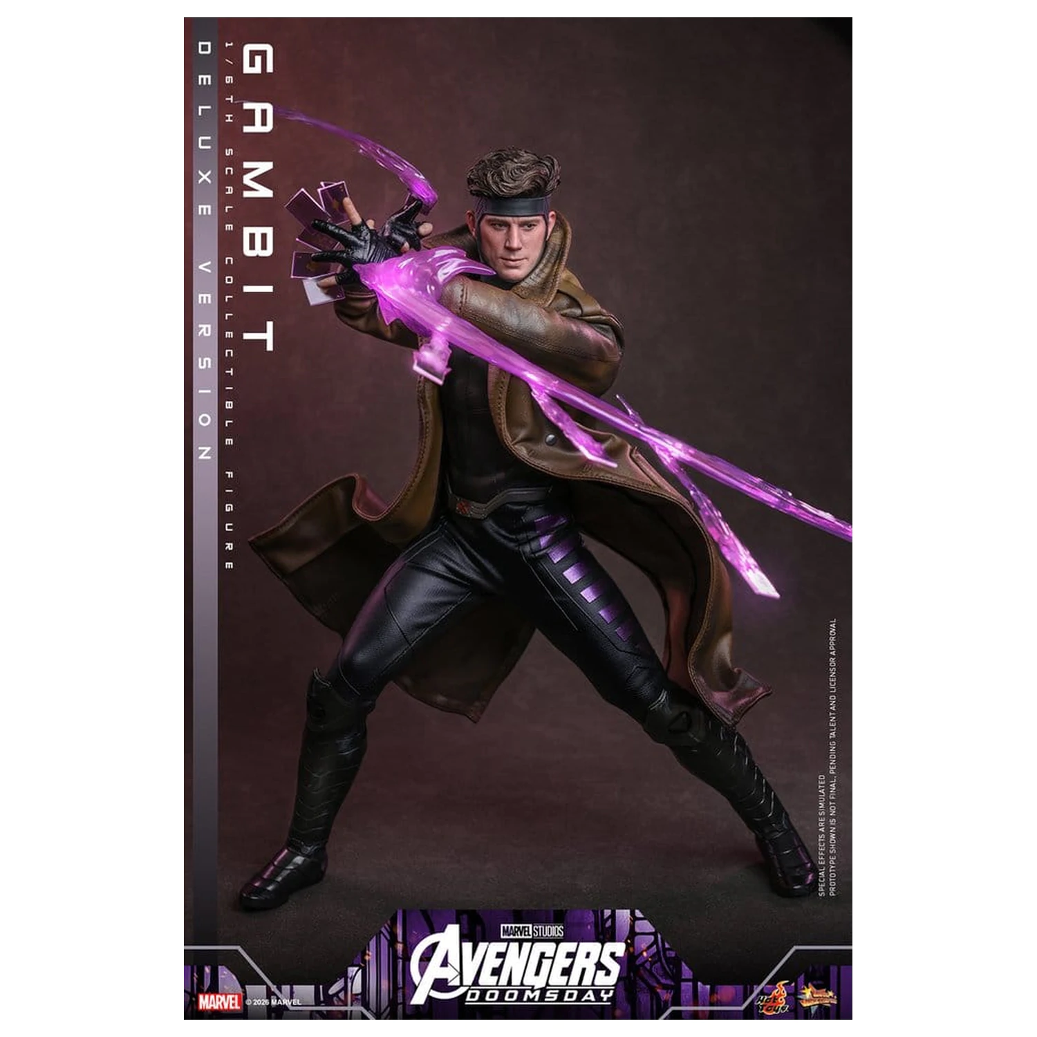 Avengers: Doomsday Movie Masterpiece akciófigura 1/6 Gambit (Deluxe Version) 31 cm termékfotó