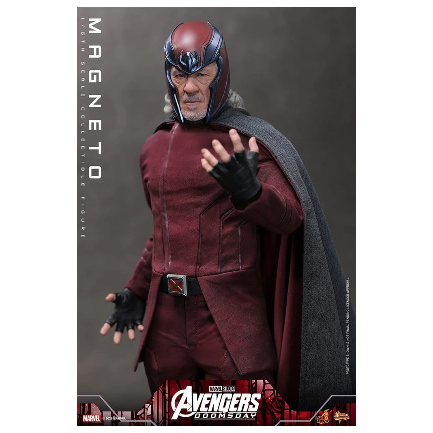 Avengers: Doomsday Movie Masterpiece akciófigura 1/6 Magneto 30 cm termékfotó