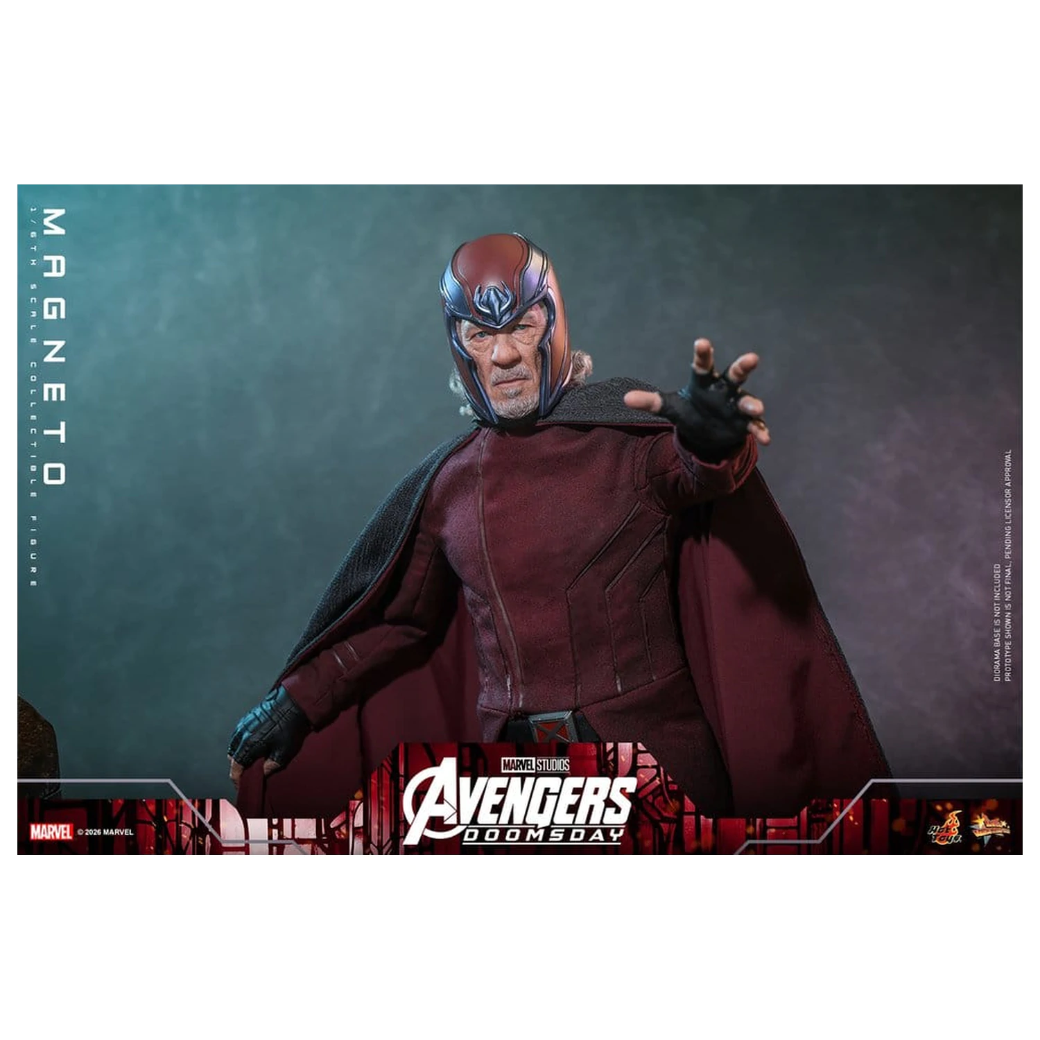 Avengers: Doomsday Movie Masterpiece akciófigura 1/6 Magneto 30 cm termékfotó