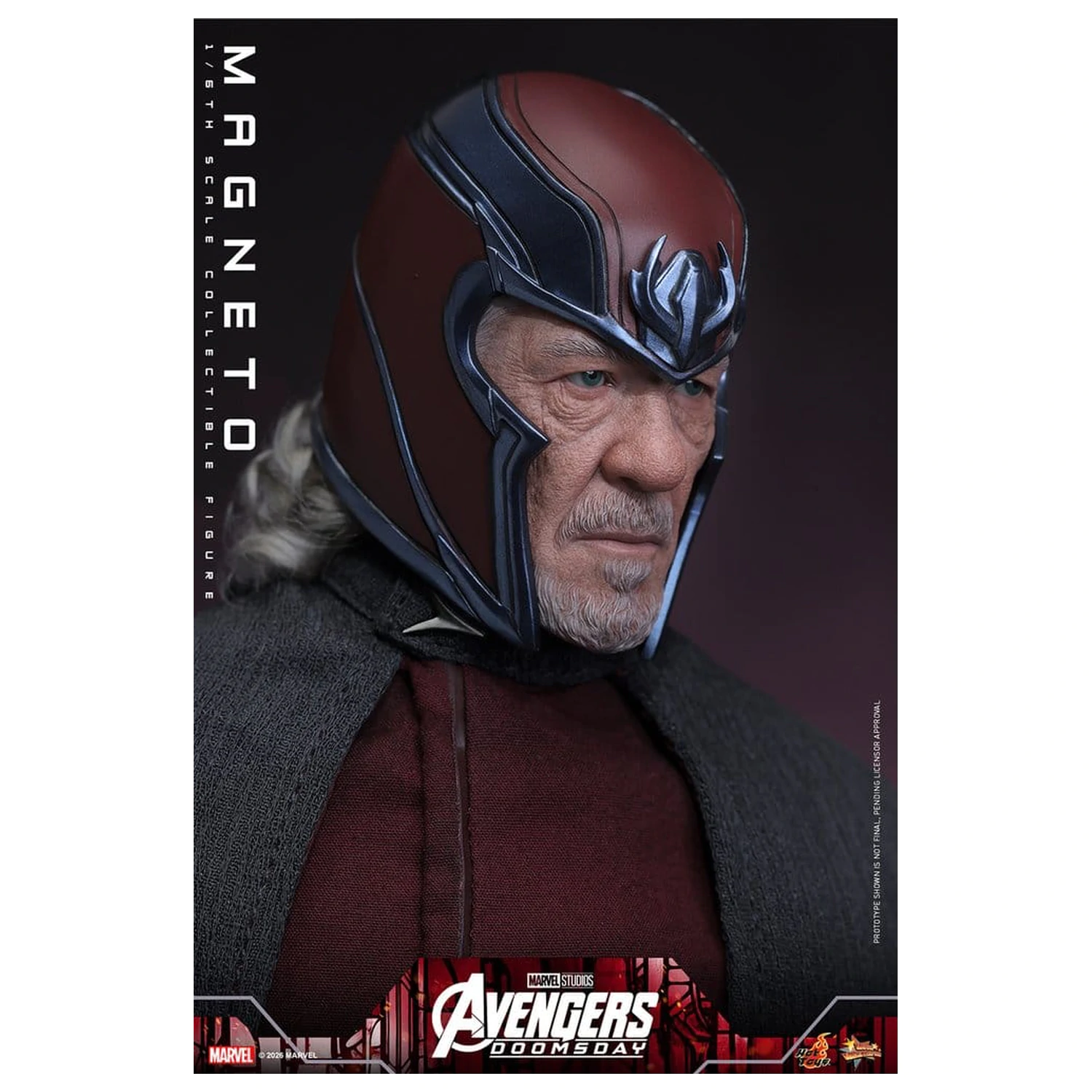 Avengers: Doomsday Movie Masterpiece akciófigura 1/6 Magneto 30 cm termékfotó
