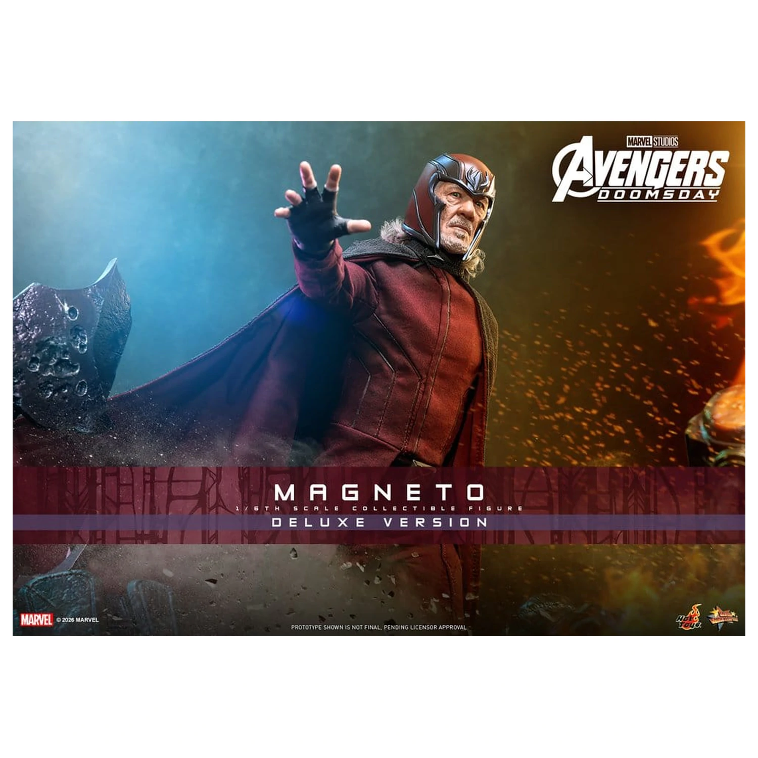 Avengers: Doomsday Movie Masterpiece akciófigura 1/6 Magneto (Deluxe Version) 30 cm termékfotó