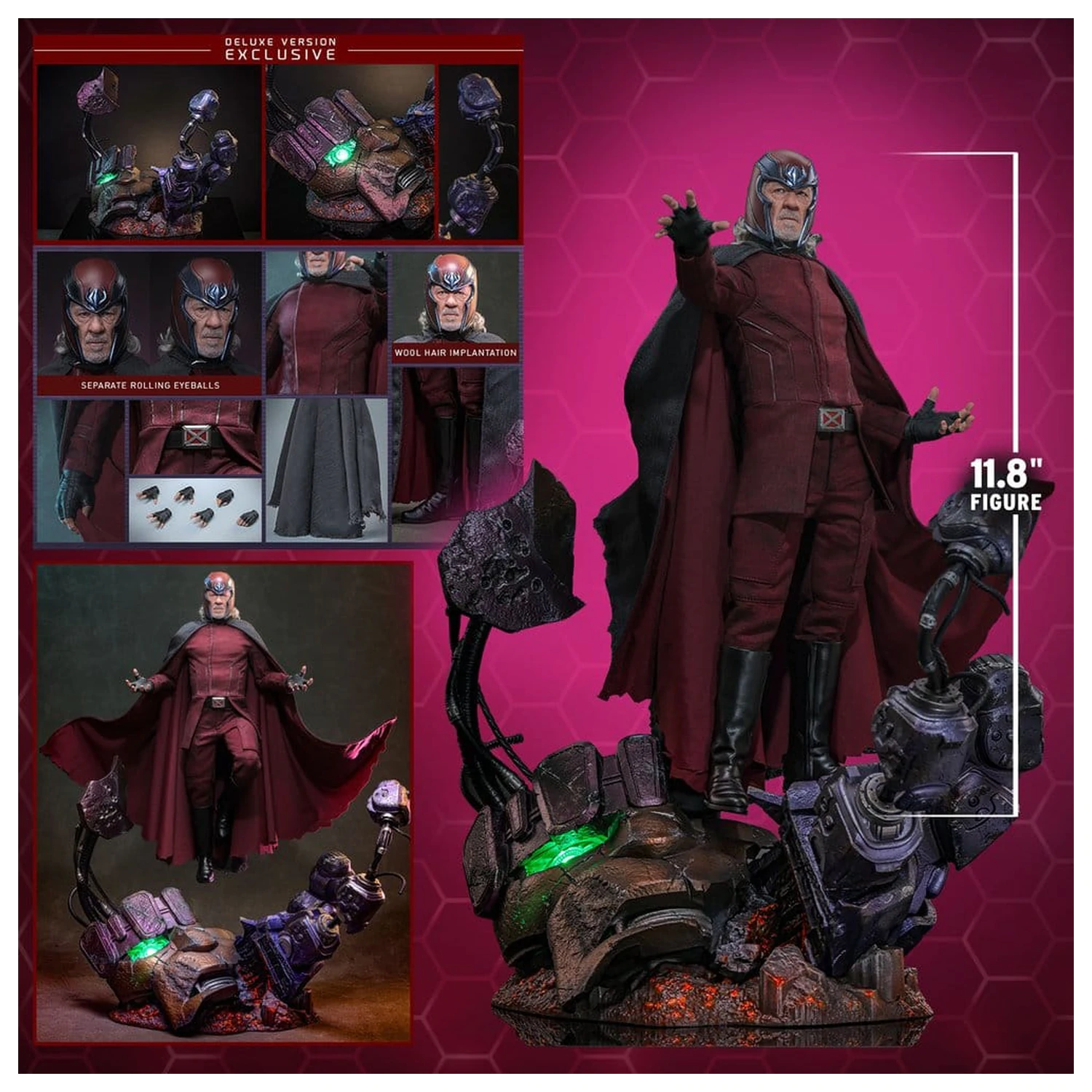 Avengers: Doomsday Movie Masterpiece akciófigura 1/6 Magneto (Deluxe Version) 30 cm termékfotó