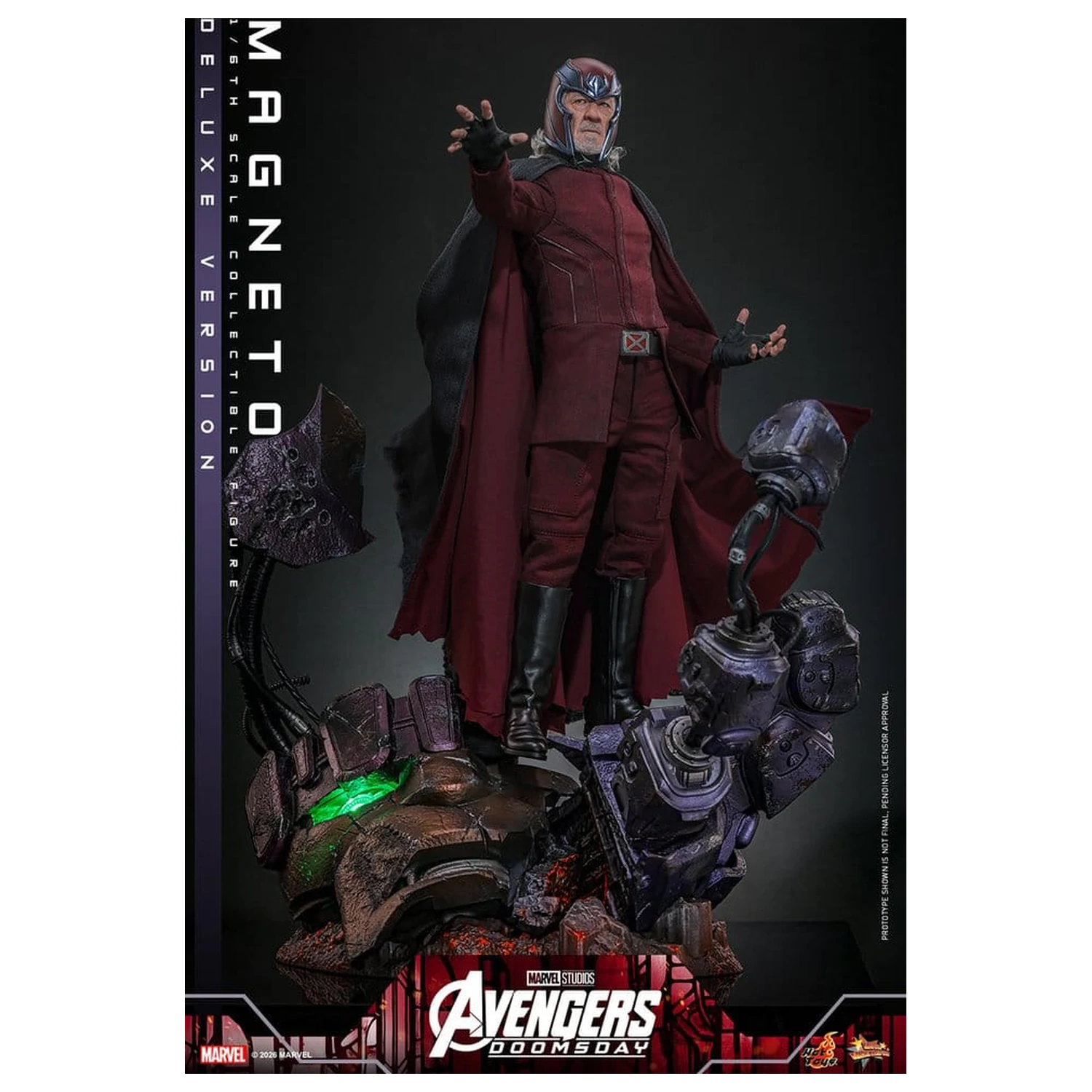 Avengers: Doomsday Movie Masterpiece akciófigura 1/6 Magneto (Deluxe Version) 30 cm termékfotó