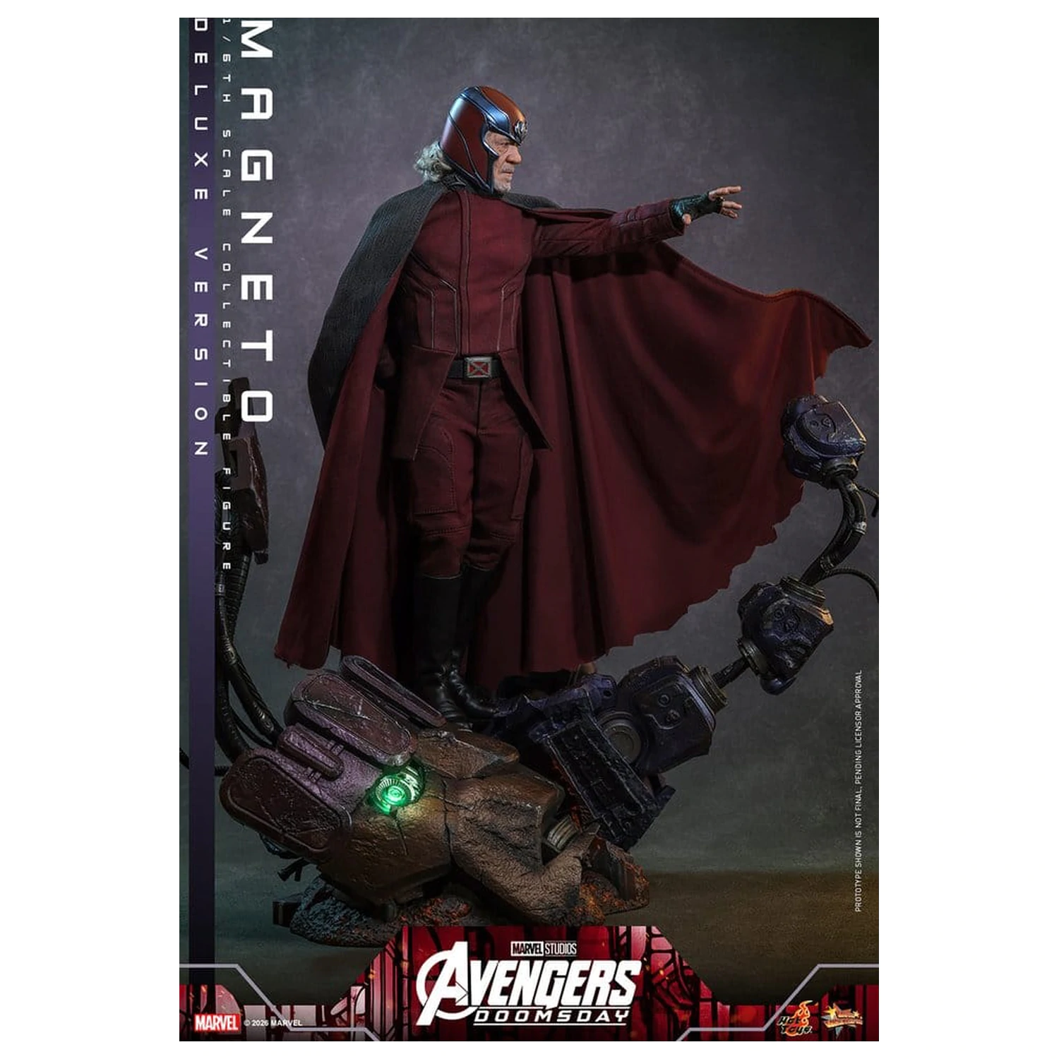 Avengers: Doomsday Movie Masterpiece akciófigura 1/6 Magneto (Deluxe Version) 30 cm termékfotó