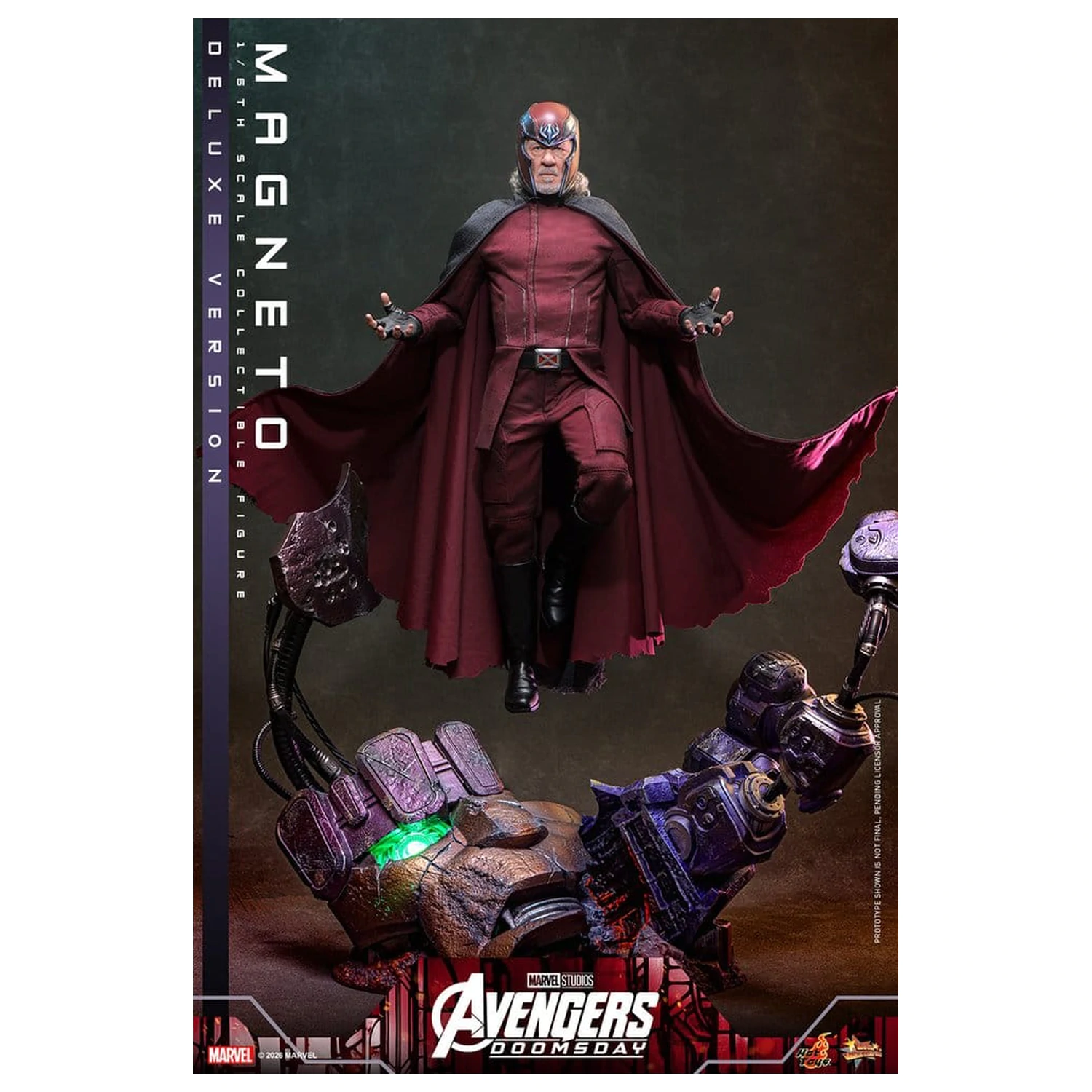 Avengers: Doomsday Movie Masterpiece akciófigura 1/6 Magneto (Deluxe Version) 30 cm termékfotó