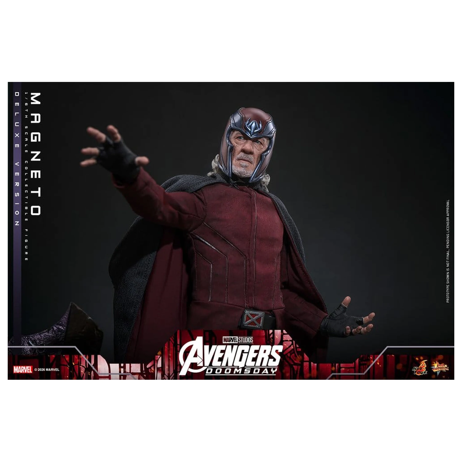 Avengers: Doomsday Movie Masterpiece akciófigura 1/6 Magneto (Deluxe Version) 30 cm termékfotó