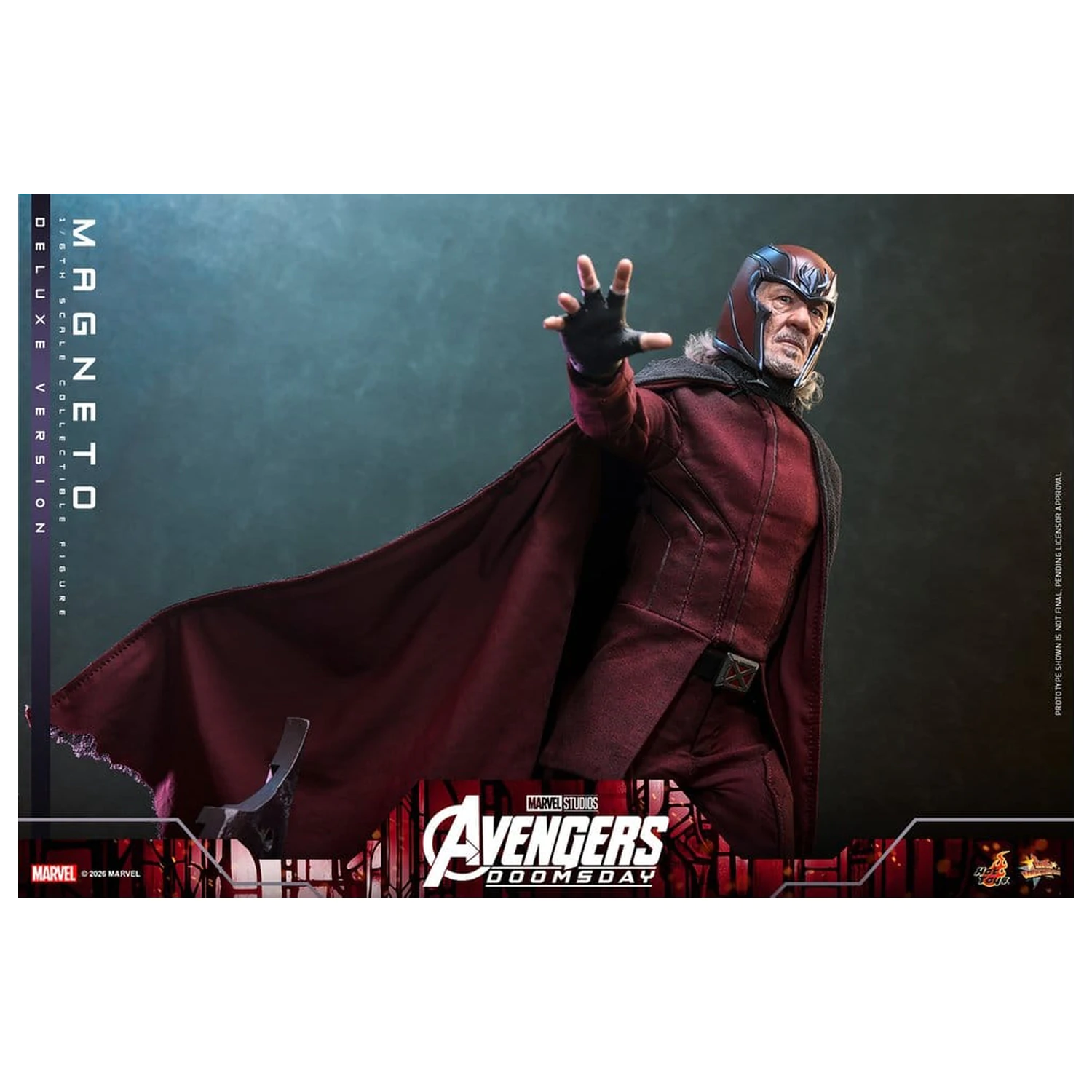Avengers: Doomsday Movie Masterpiece akciófigura 1/6 Magneto (Deluxe Version) 30 cm termékfotó