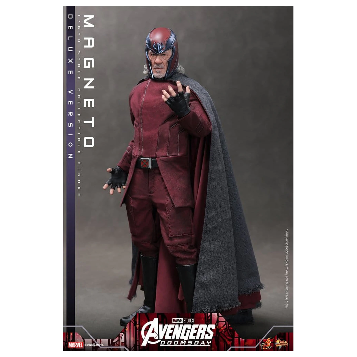 Avengers: Doomsday Movie Masterpiece akciófigura 1/6 Magneto (Deluxe Version) 30 cm termékfotó