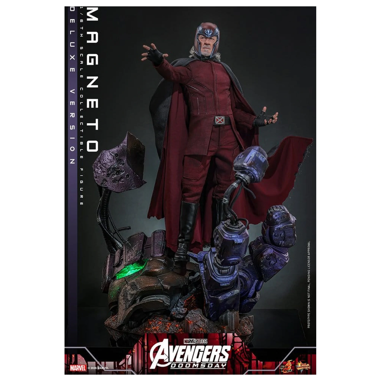 Avengers: Doomsday Movie Masterpiece akciófigura 1/6 Magneto (Deluxe Version) 30 cm termékfotó