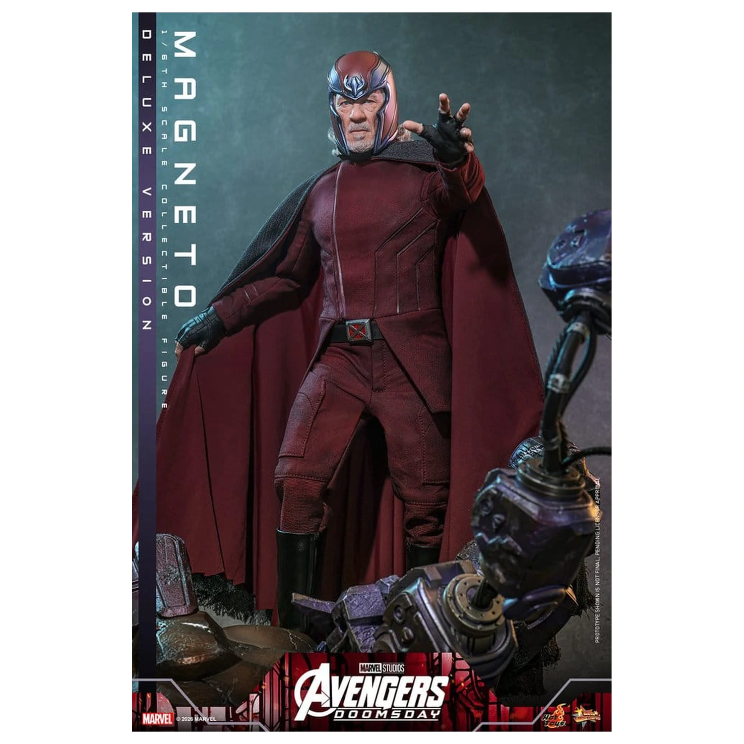 Avengers: Doomsday Movie Masterpiece akciófigura 1/6 Magneto (Deluxe Version) 30 cm termékfotó