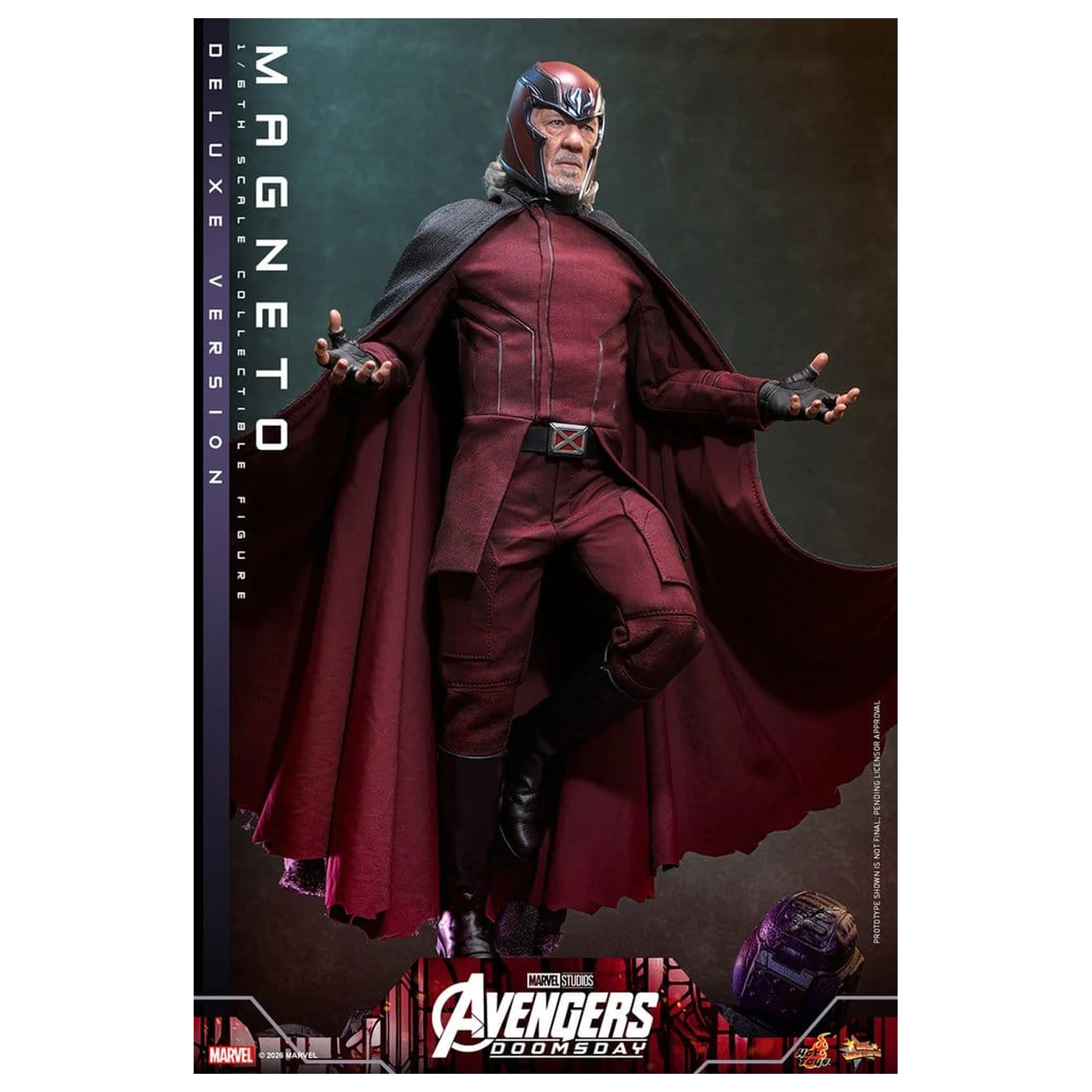 Avengers: Doomsday Movie Masterpiece akciófigura 1/6 Magneto (Deluxe Version) 30 cm termékfotó