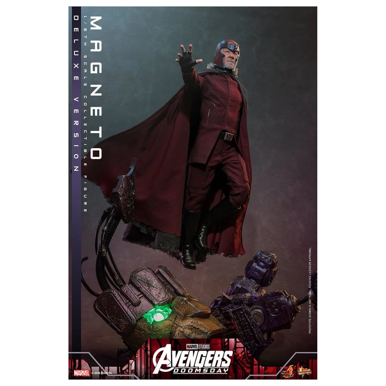 Avengers: Doomsday Movie Masterpiece akciófigura 1/6 Magneto (Deluxe Version) 30 cm termékfotó