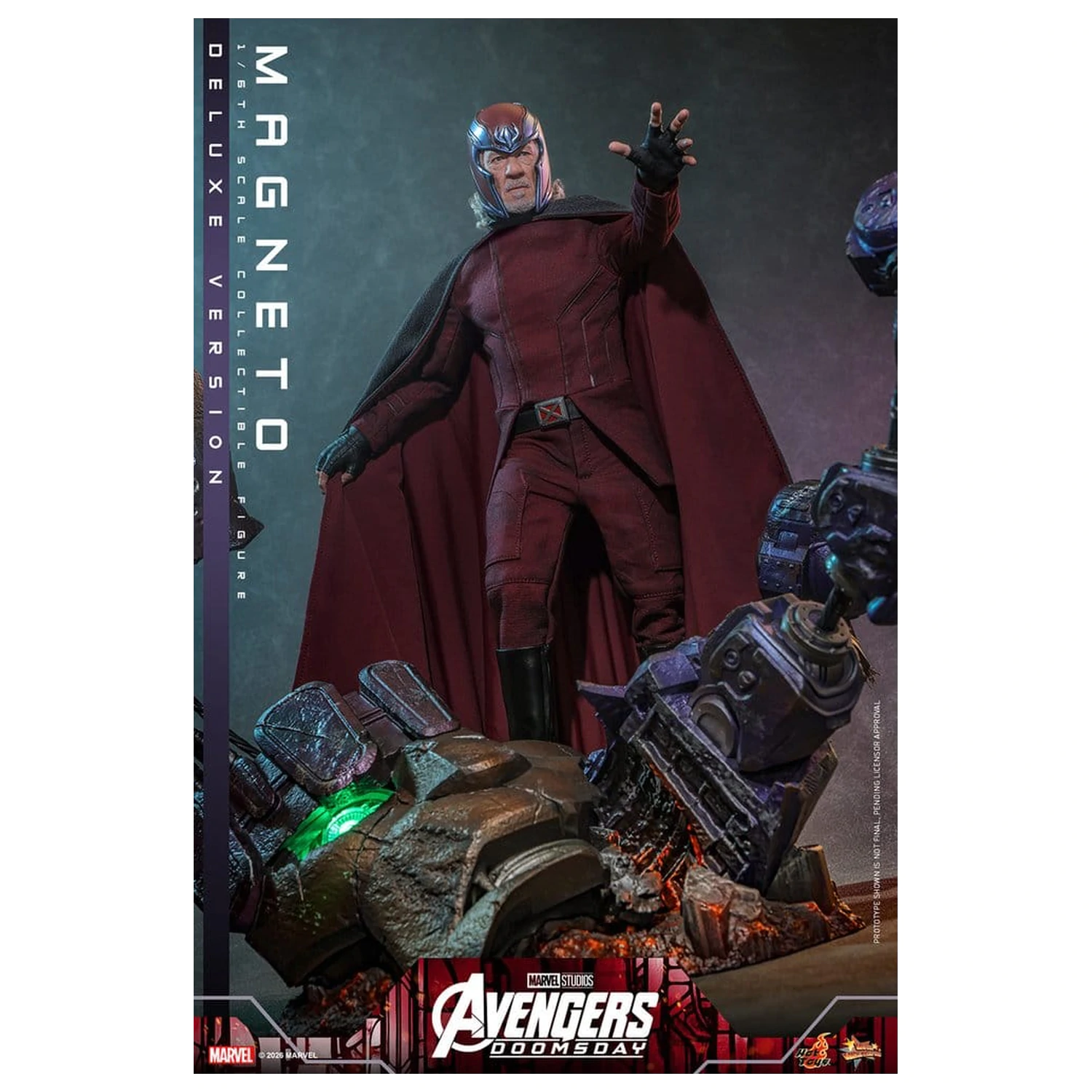 Avengers: Doomsday Movie Masterpiece akciófigura 1/6 Magneto (Deluxe Version) 30 cm termékfotó
