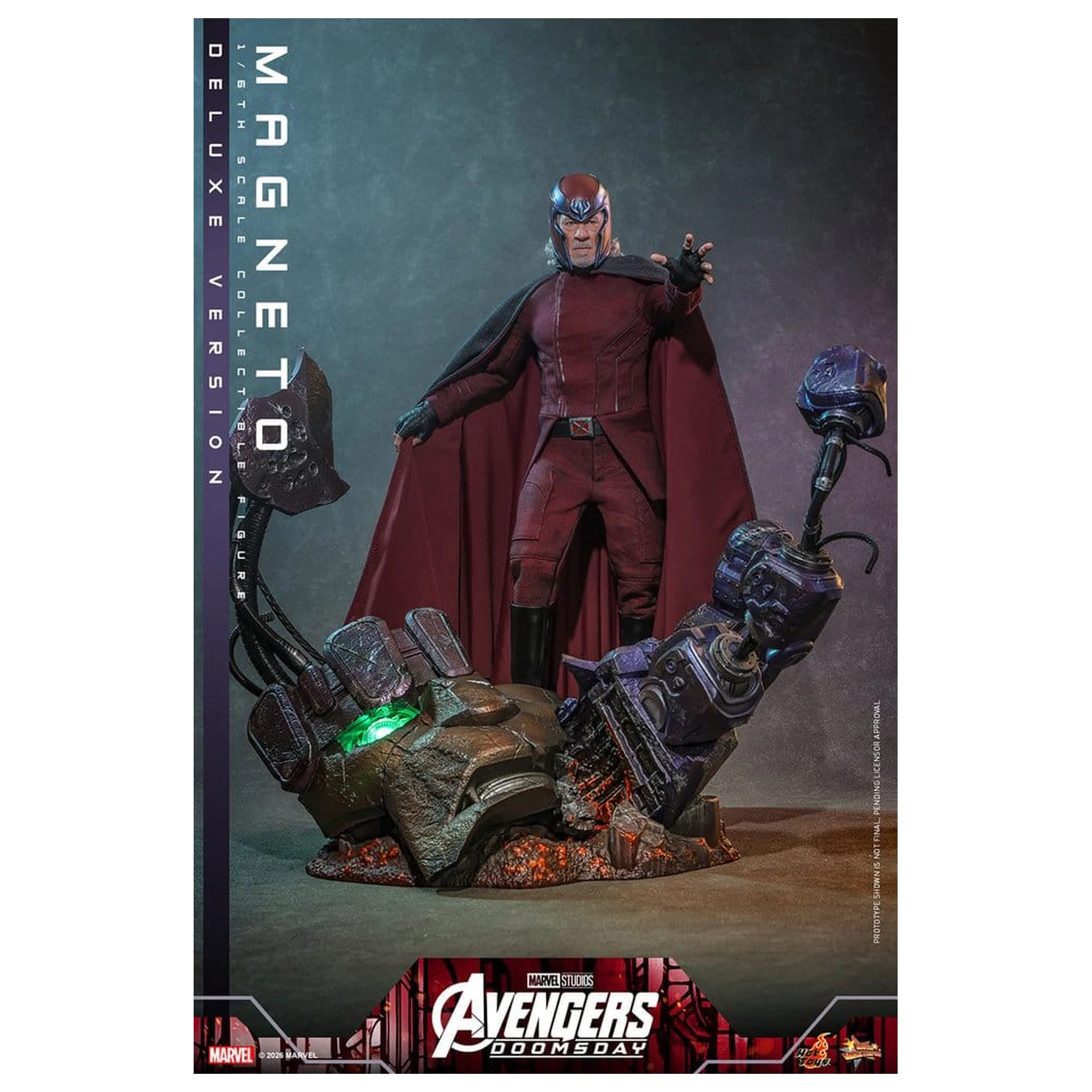 Avengers: Doomsday Movie Masterpiece akciófigura 1/6 Magneto (Deluxe Version) 30 cm termékfotó