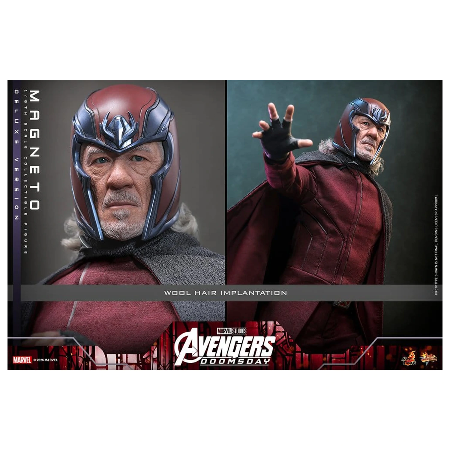 Avengers: Doomsday Movie Masterpiece akciófigura 1/6 Magneto (Deluxe Version) 30 cm termékfotó